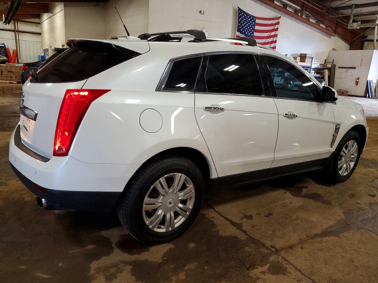 2010 Cadillac Srx Luxury Collection Белый vin: 3GYFNAEY4AS563461