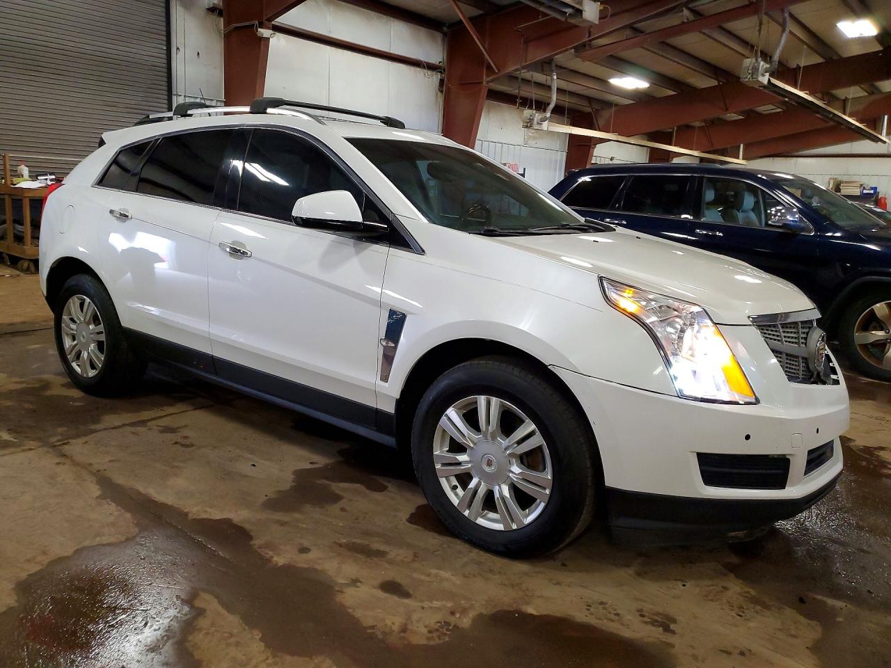 2010 Cadillac Srx Luxury Collection Белый vin: 3GYFNAEY4AS563461