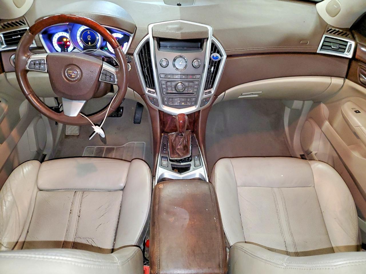 2010 Cadillac Srx Luxury Collection Белый vin: 3GYFNAEY4AS563461