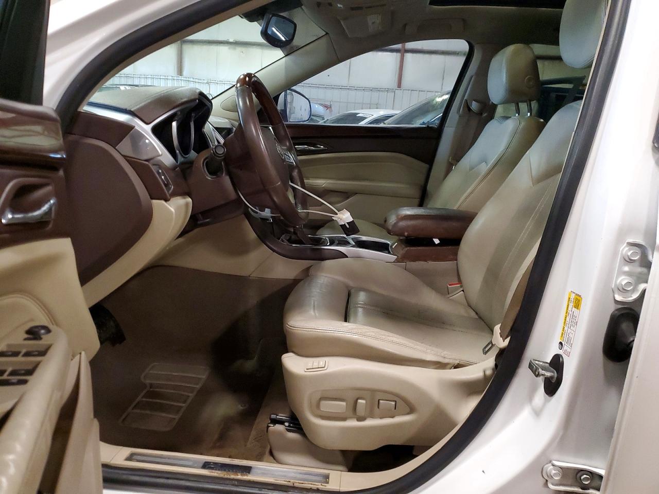 2010 Cadillac Srx Luxury Collection Белый vin: 3GYFNAEY4AS563461