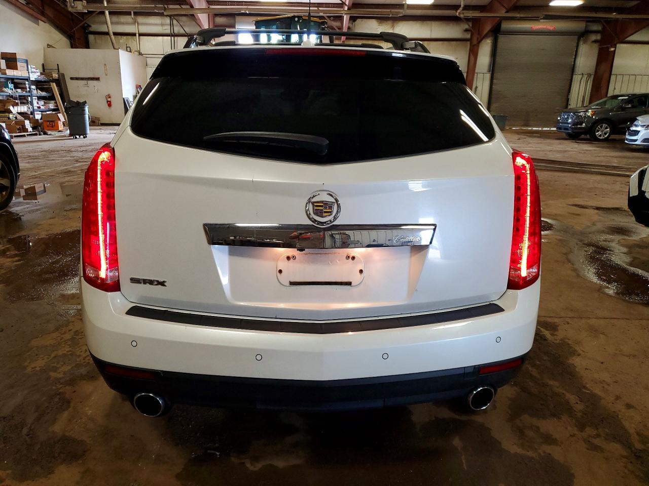 2010 Cadillac Srx Luxury Collection Белый vin: 3GYFNAEY4AS563461