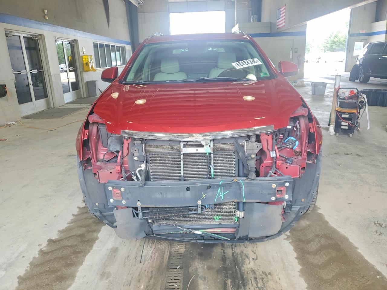 2010 Cadillac Srx Luxury Collection Красный vin: 3GYFNAEY4AS631208