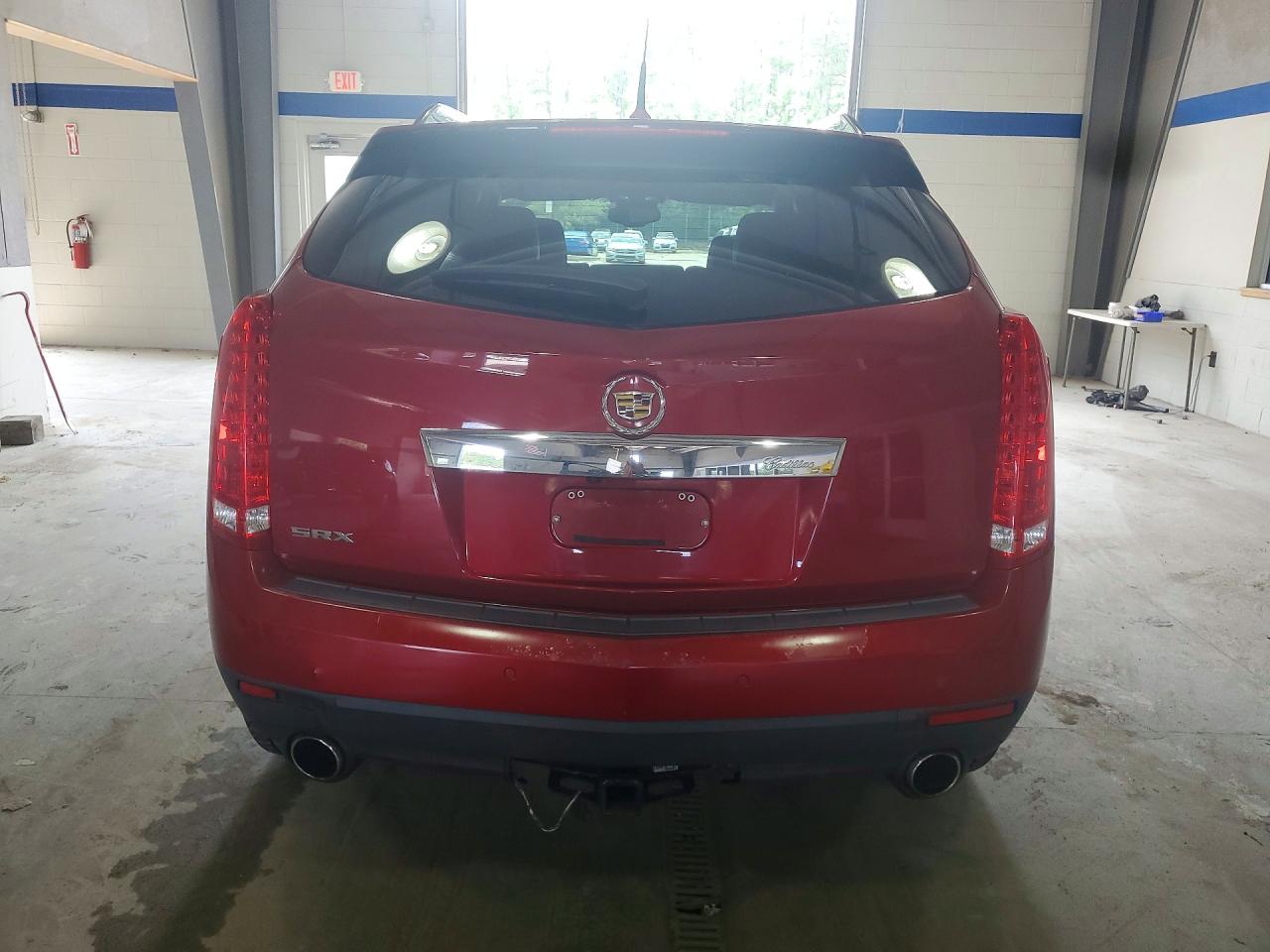 2010 Cadillac Srx Luxury Collection Красный vin: 3GYFNAEY4AS631208