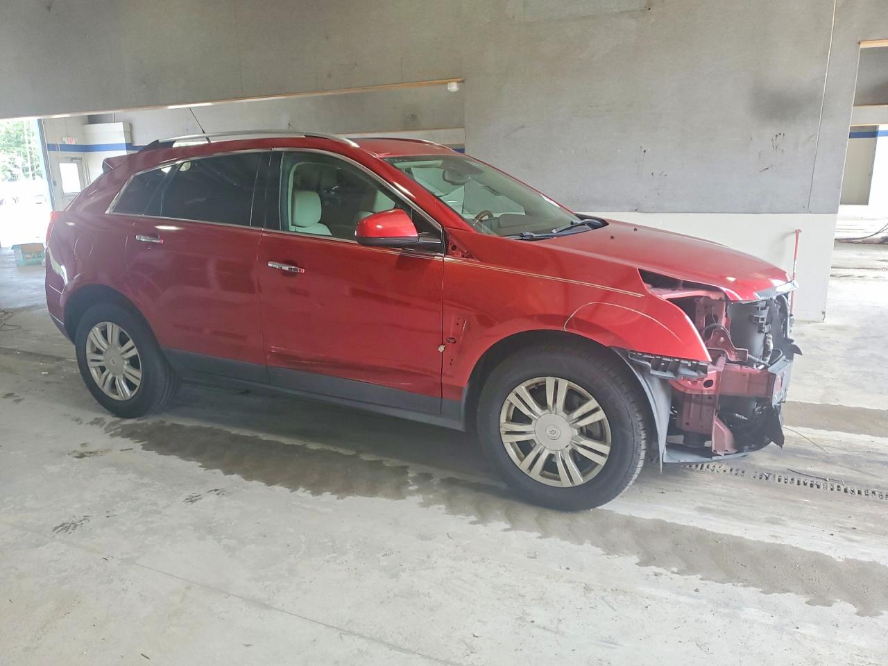 2010 Cadillac Srx Luxury Collection Красный vin: 3GYFNAEY4AS631208
