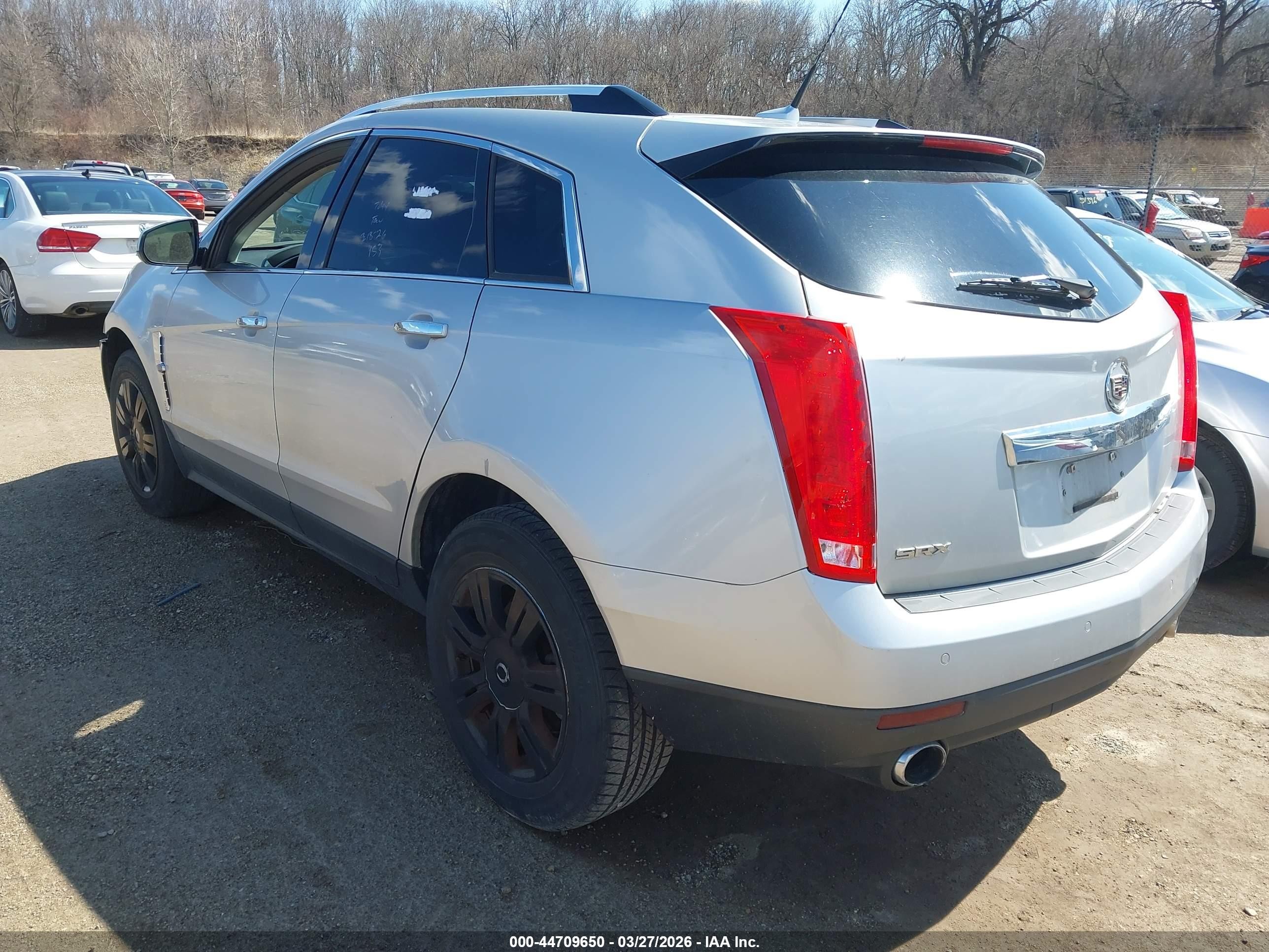 2010 Cadillac Srx Luxury Collection Silver vin: 3GYFNAEY4AS642578