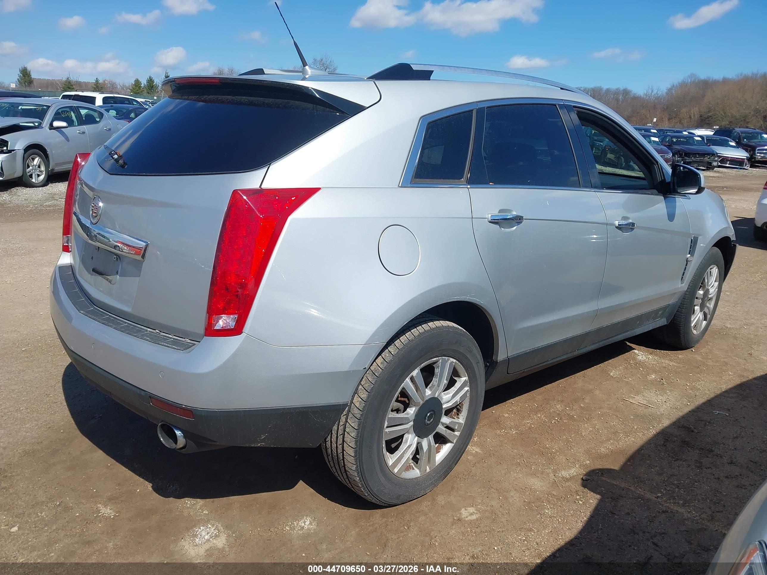2010 Cadillac Srx Luxury Collection Silver vin: 3GYFNAEY4AS642578
