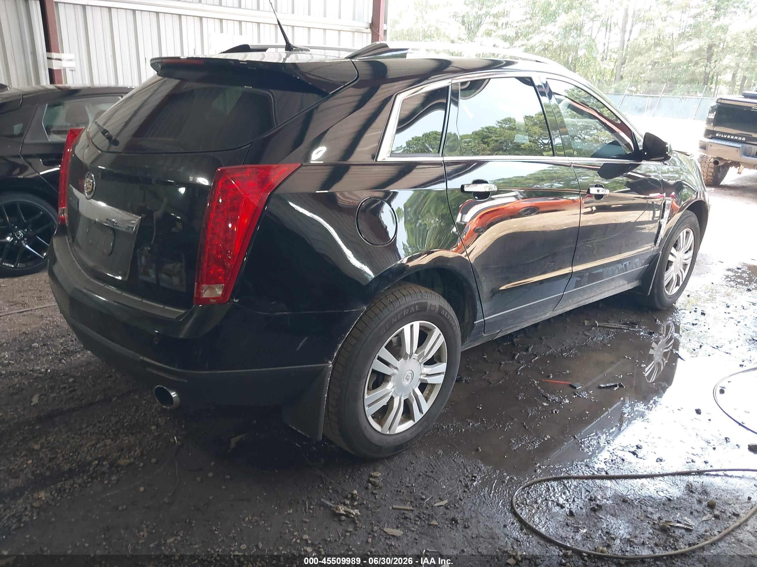 2011 Cadillac Srx Luxury Collection Black vin: 3GYFNAEY4BS514469