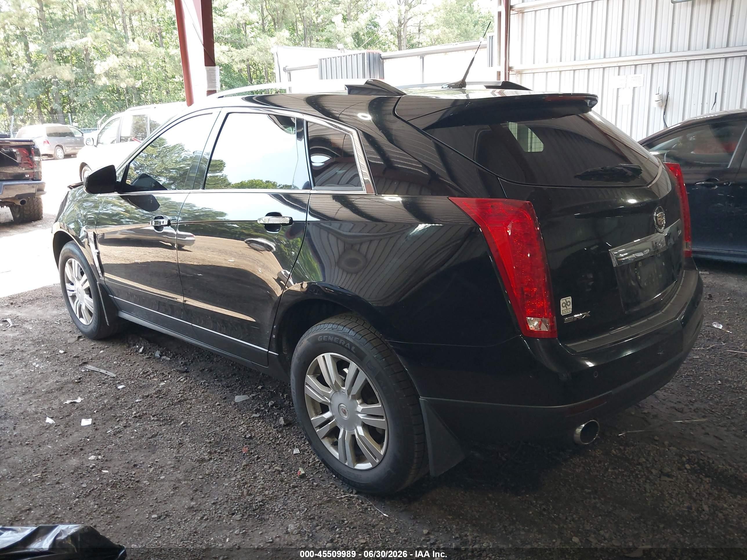 2011 Cadillac Srx Luxury Collection Black vin: 3GYFNAEY4BS514469