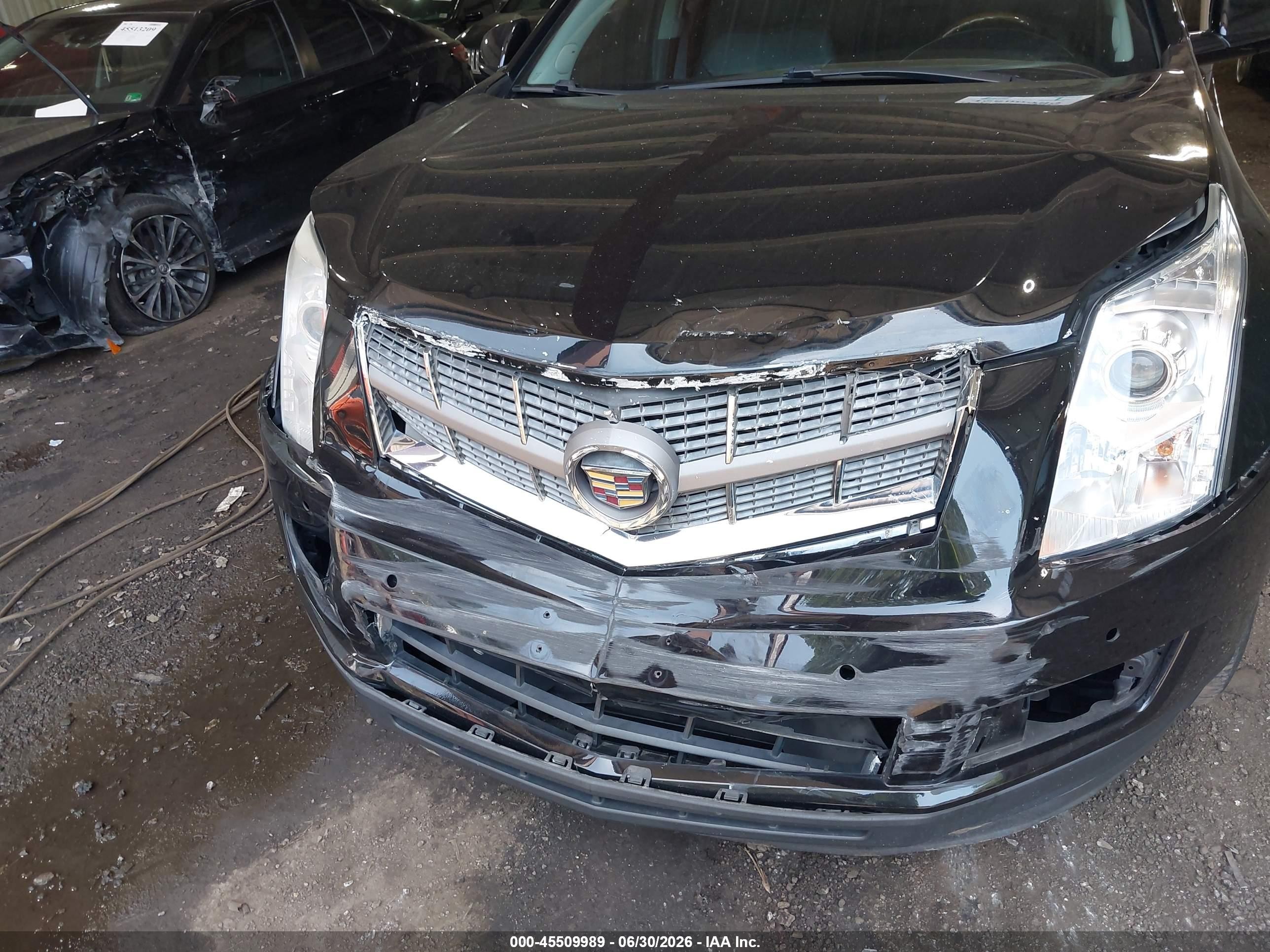 2011 Cadillac Srx Luxury Collection Black vin: 3GYFNAEY4BS514469