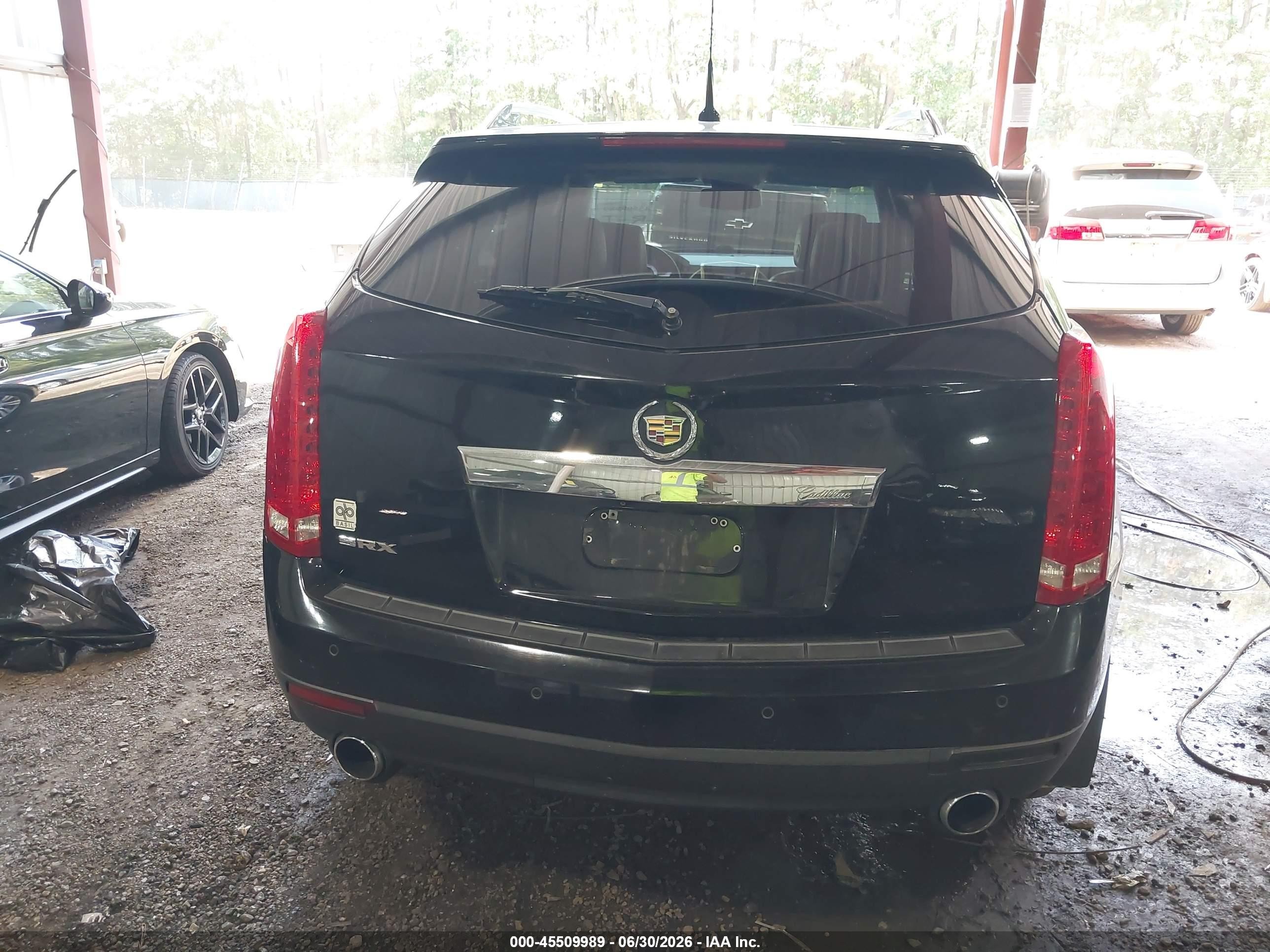 2011 Cadillac Srx Luxury Collection Black vin: 3GYFNAEY4BS514469