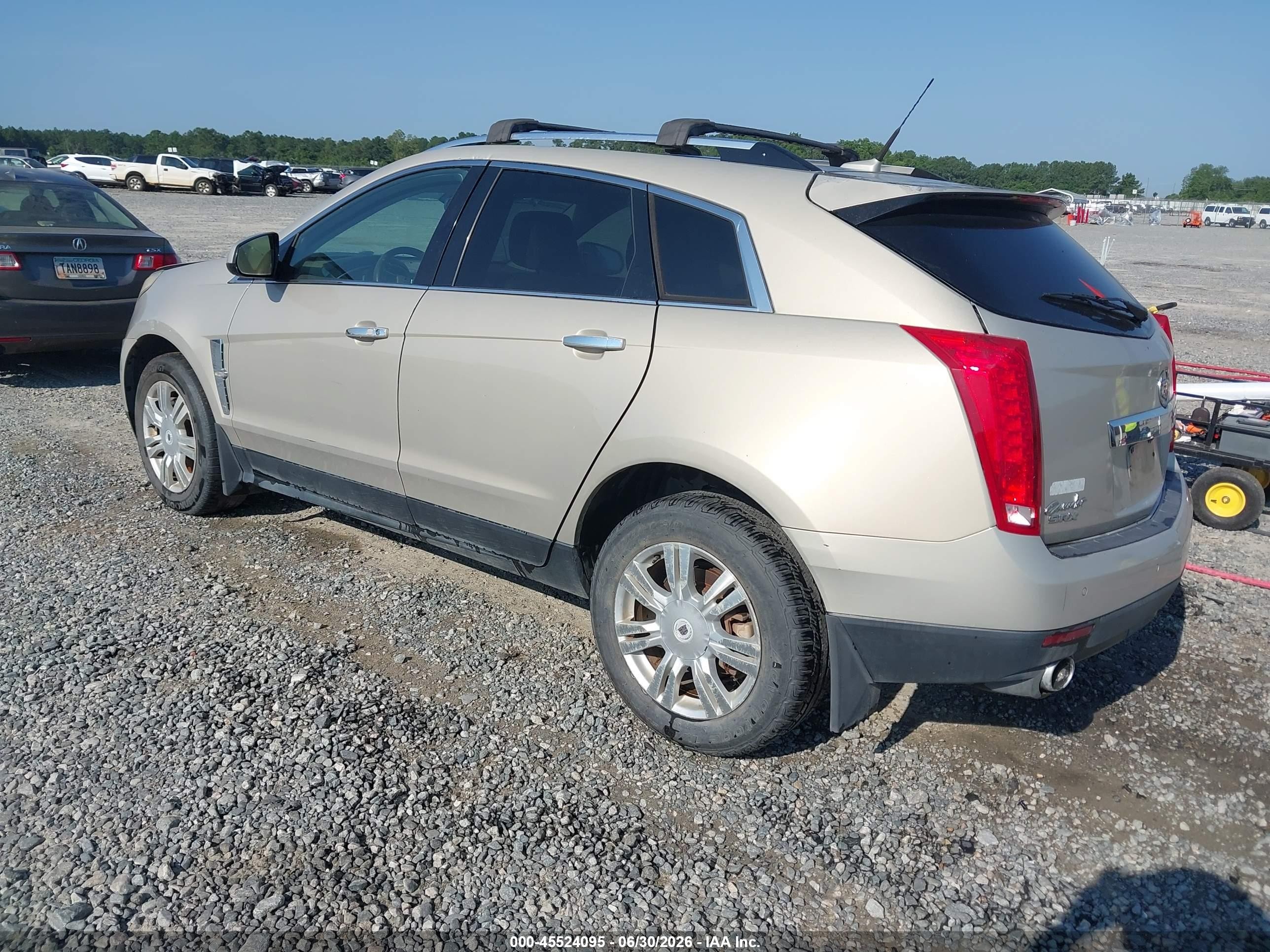 2011 Cadillac Srx Luxury Collection Champagne vin: 3GYFNAEY4BS530610
