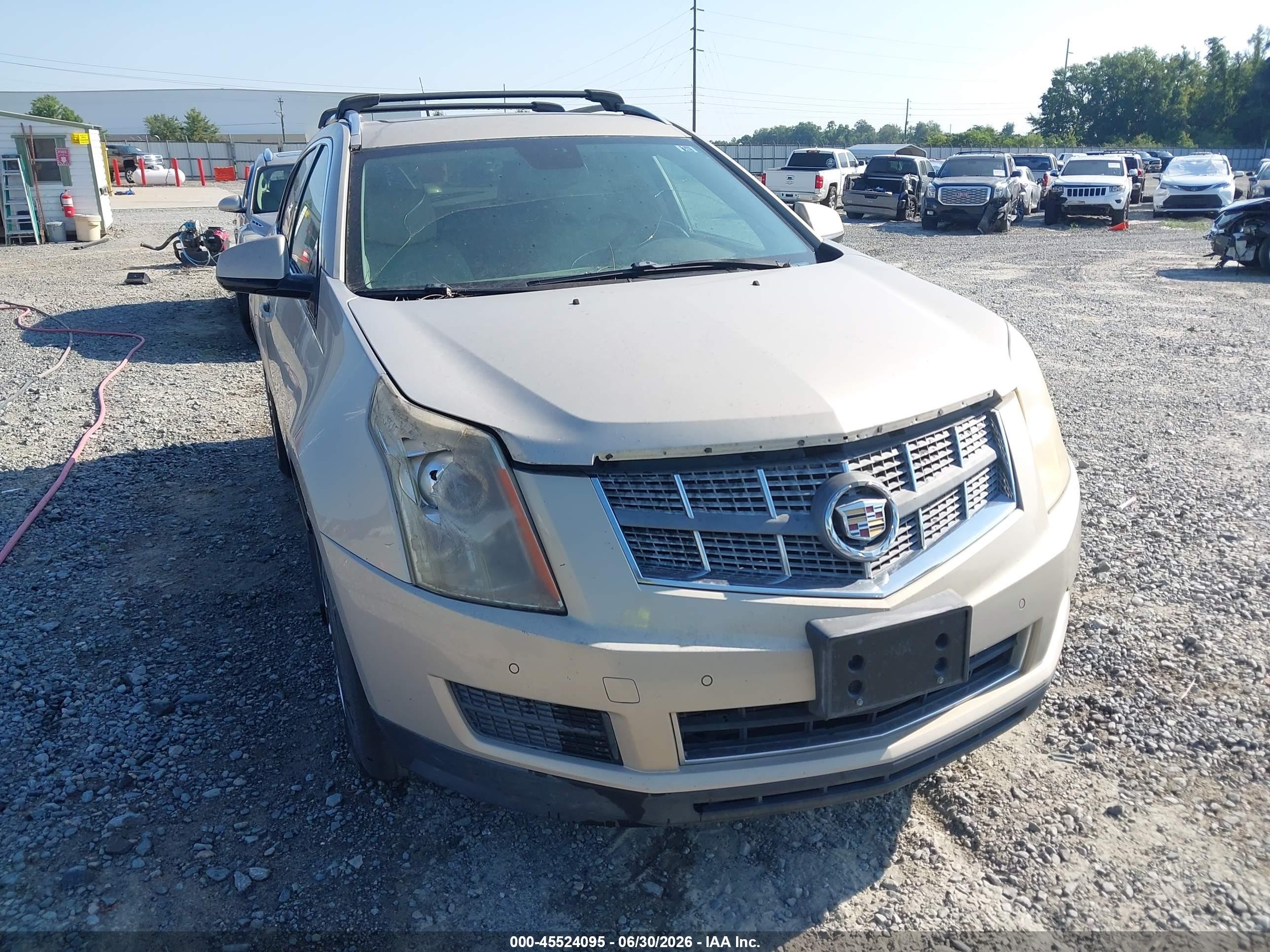 2011 Cadillac Srx Luxury Collection Champagne vin: 3GYFNAEY4BS530610