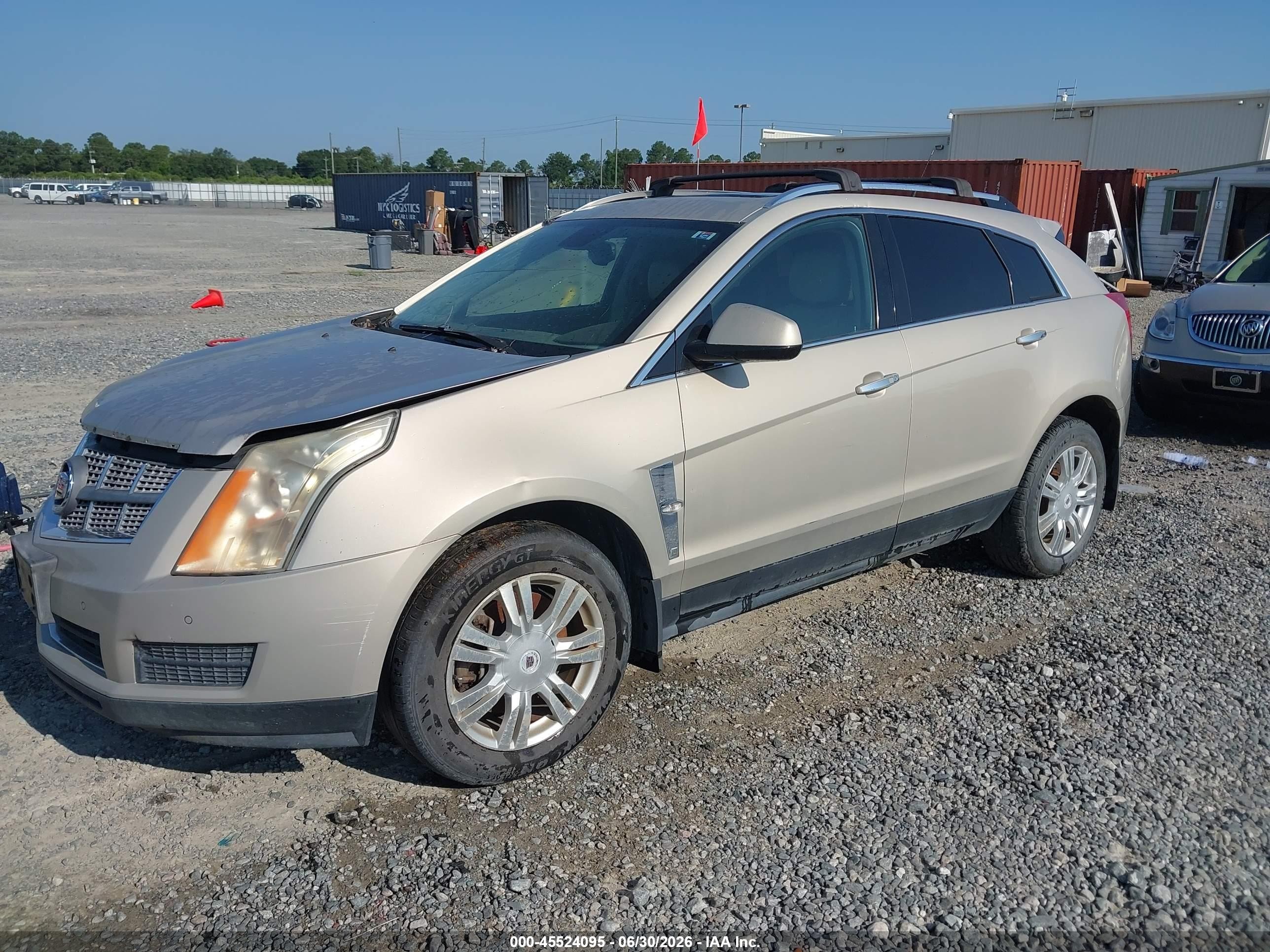 2011 Cadillac Srx Luxury Collection Champagne vin: 3GYFNAEY4BS530610