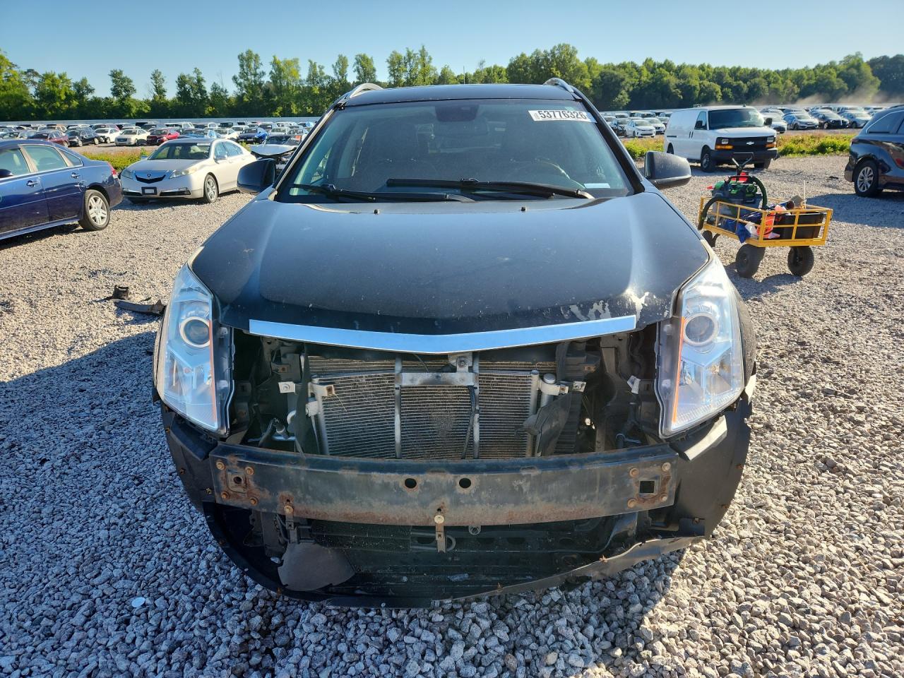 2011 Cadillac Srx Luxury Collection Black vin: 3GYFNAEY4BS535631