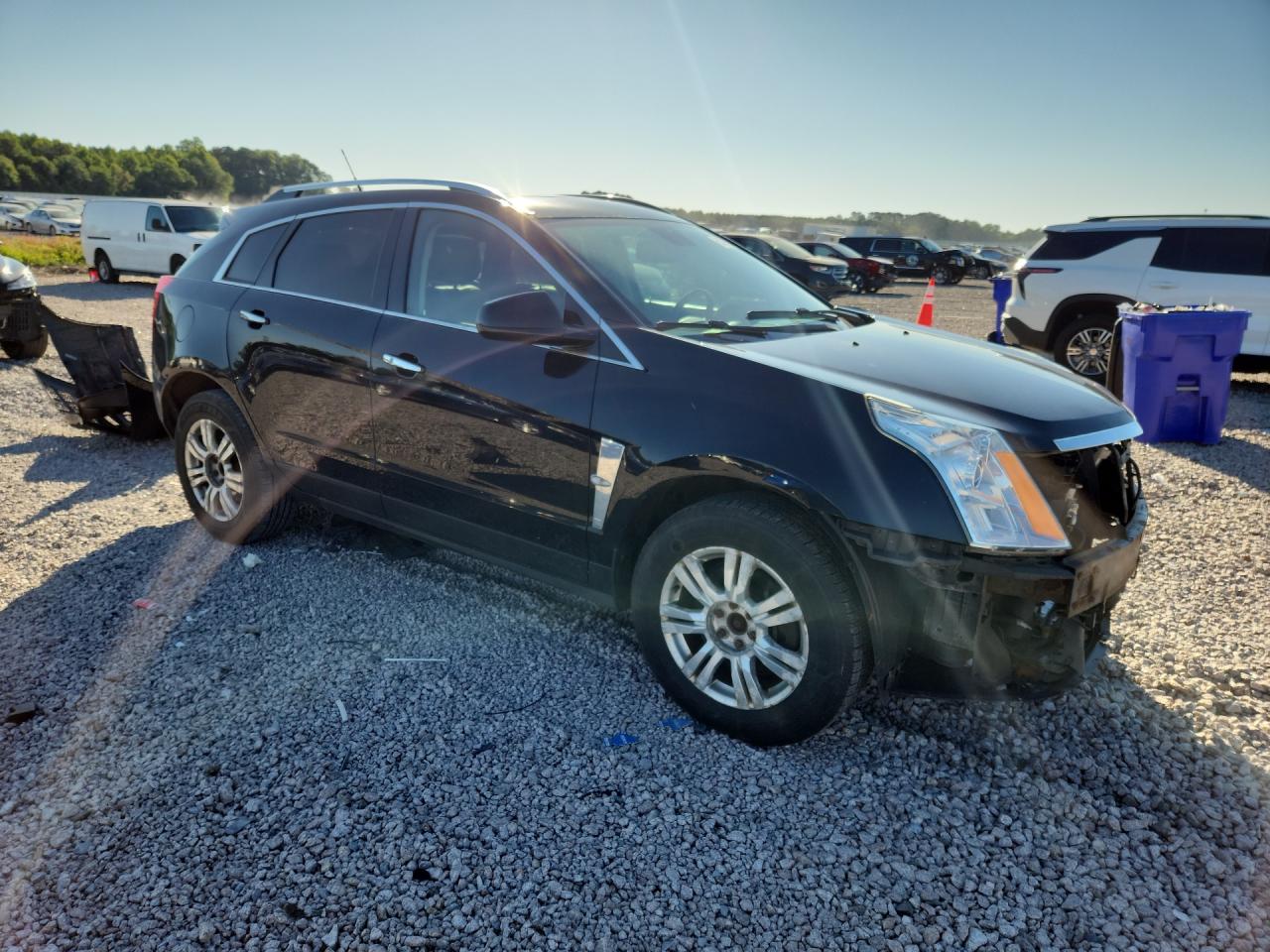 2011 Cadillac Srx Luxury Collection Black vin: 3GYFNAEY4BS535631