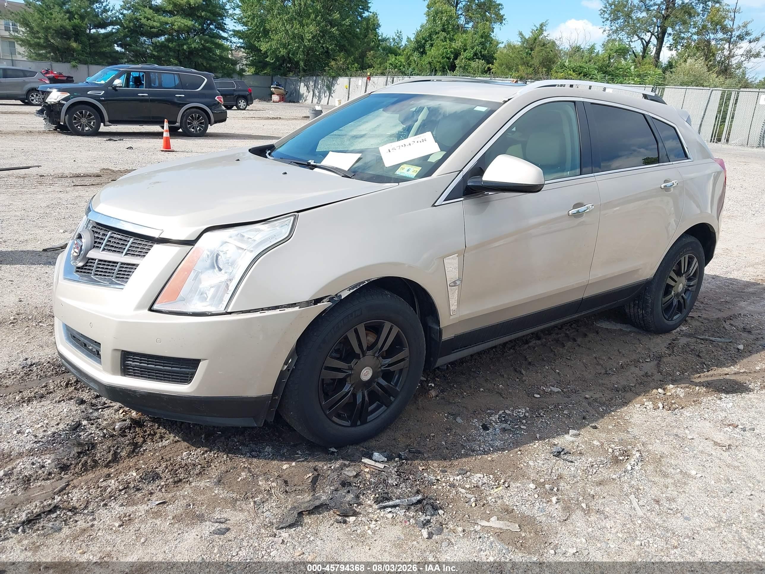 2011 Cadillac Srx Luxury Collection Tan vin: 3GYFNAEY4BS568449