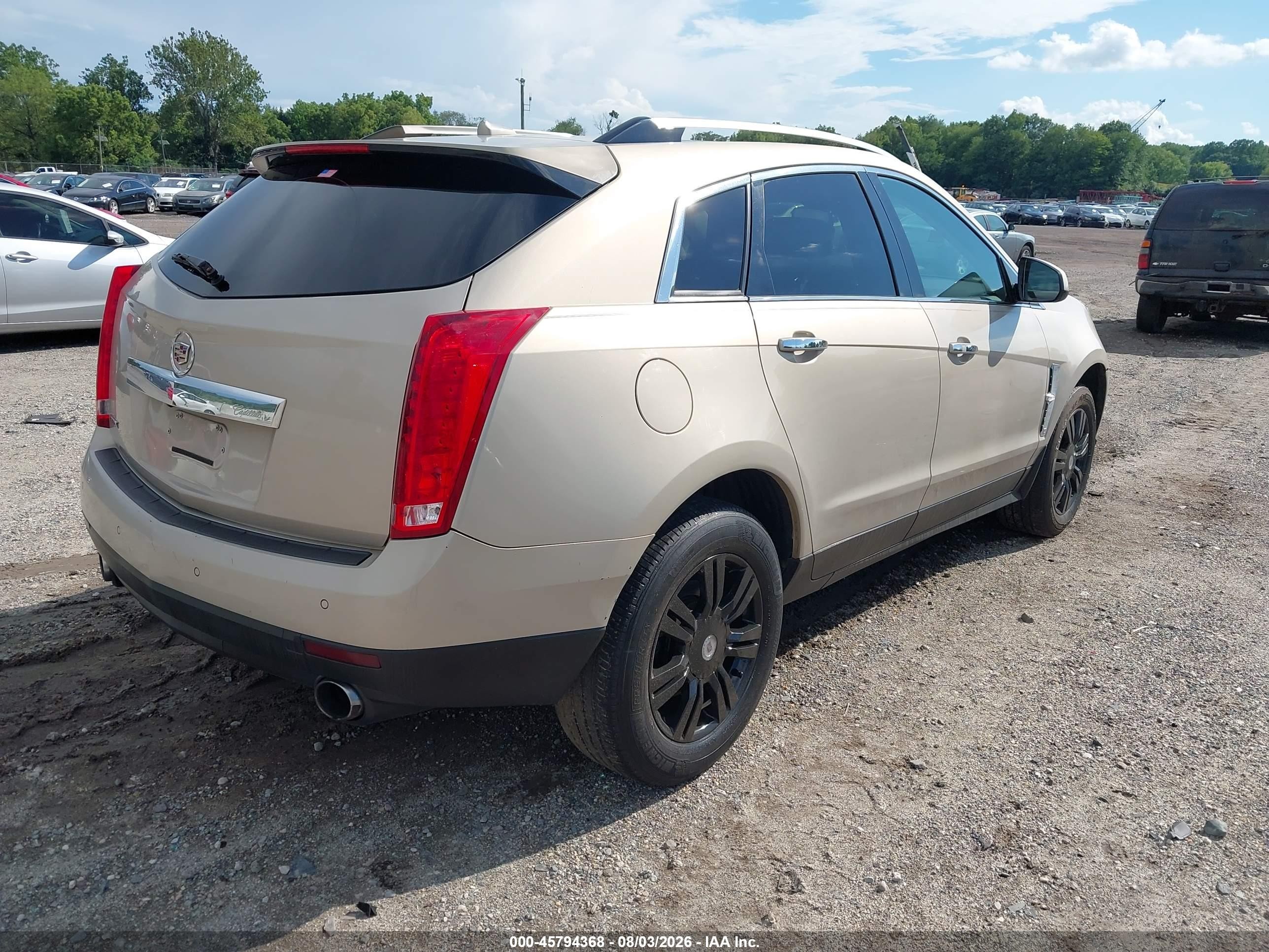 2011 Cadillac Srx Luxury Collection Tan vin: 3GYFNAEY4BS568449