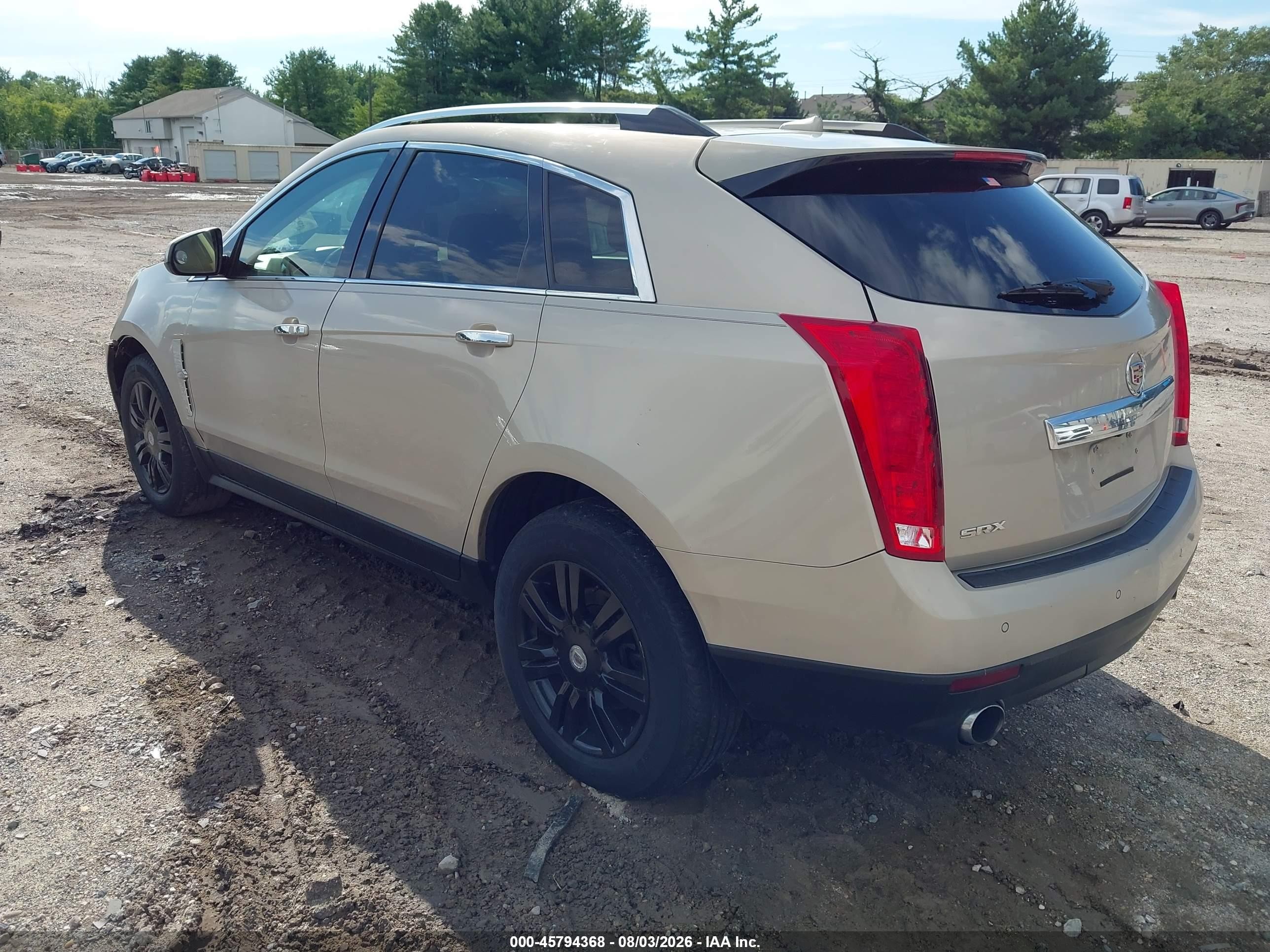 2011 Cadillac Srx Luxury Collection Tan vin: 3GYFNAEY4BS568449