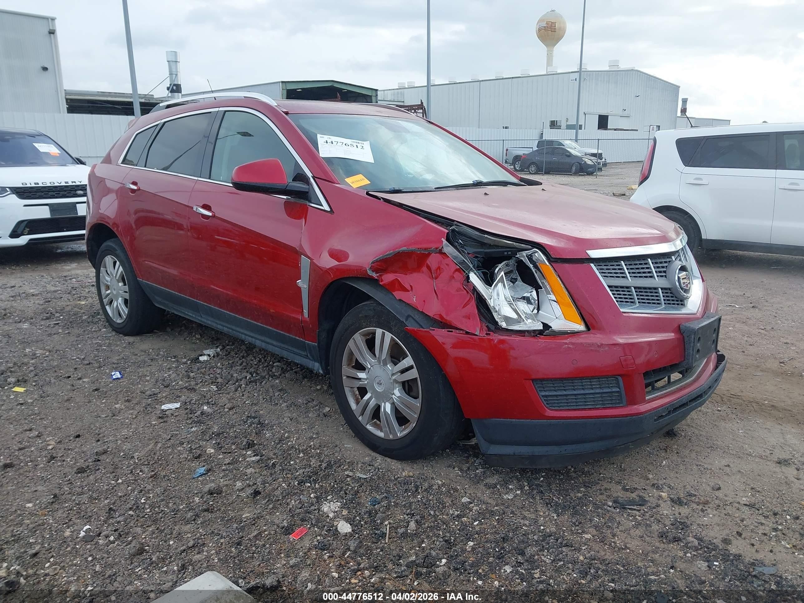 2011 Cadillac Srx Luxury Collection Red vin: 3GYFNAEY4BS571772