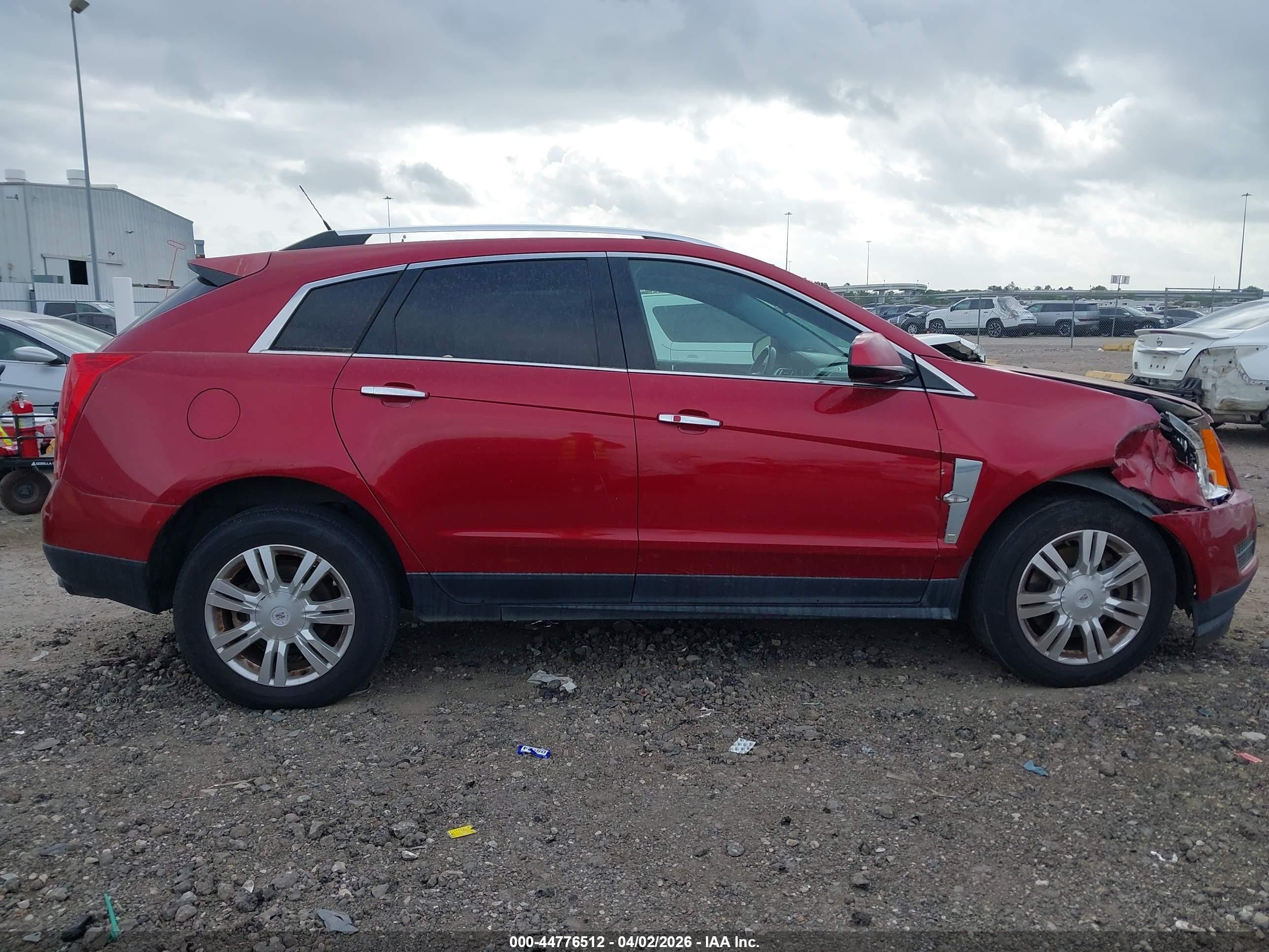 2011 Cadillac Srx Luxury Collection Red vin: 3GYFNAEY4BS571772