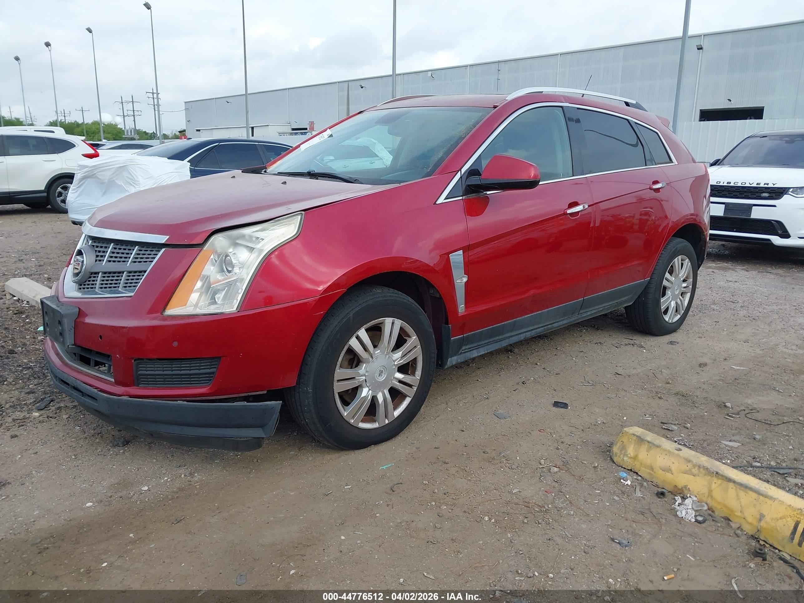 2011 Cadillac Srx Luxury Collection Red vin: 3GYFNAEY4BS571772