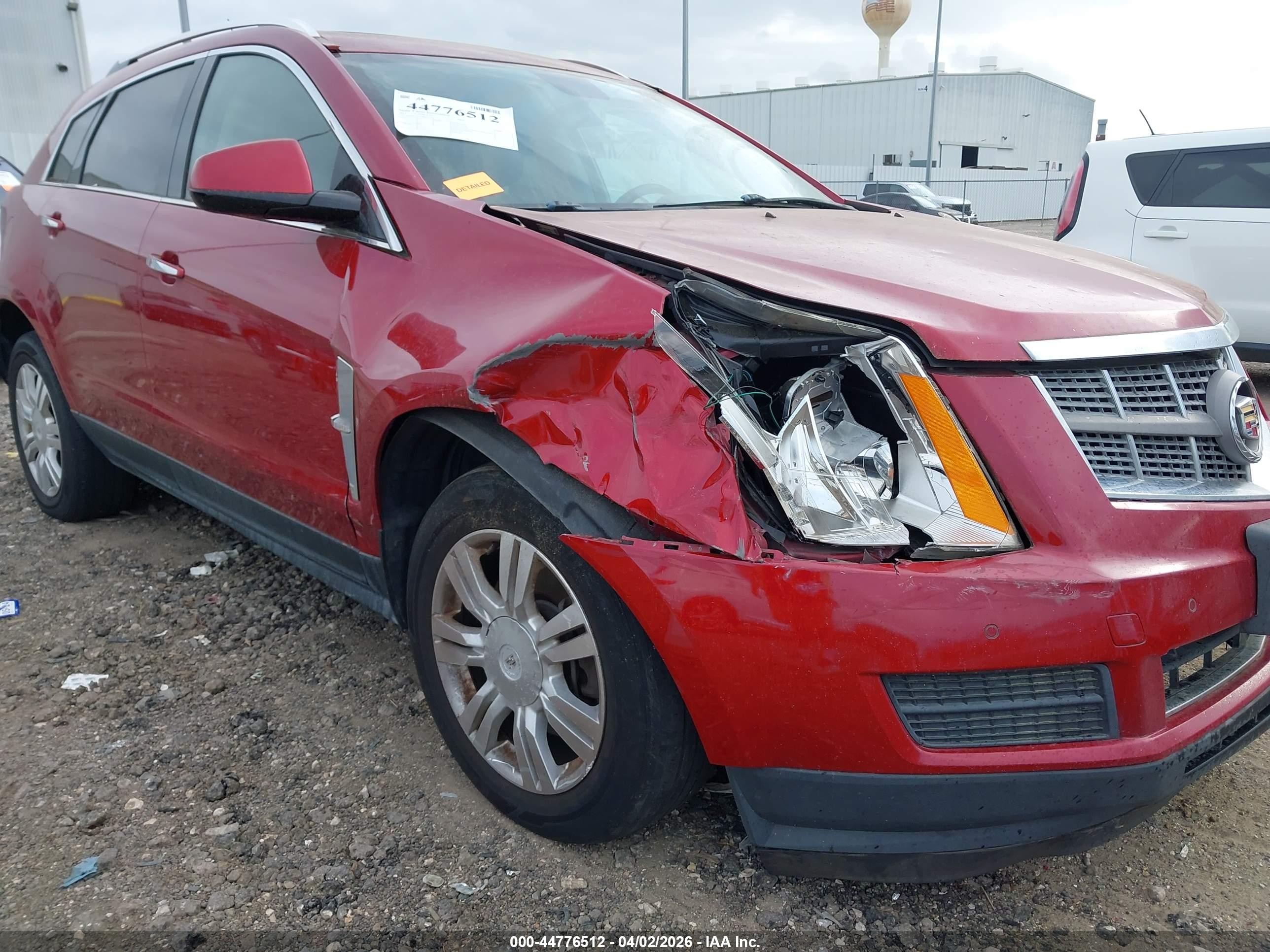 2011 Cadillac Srx Luxury Collection Red vin: 3GYFNAEY4BS571772