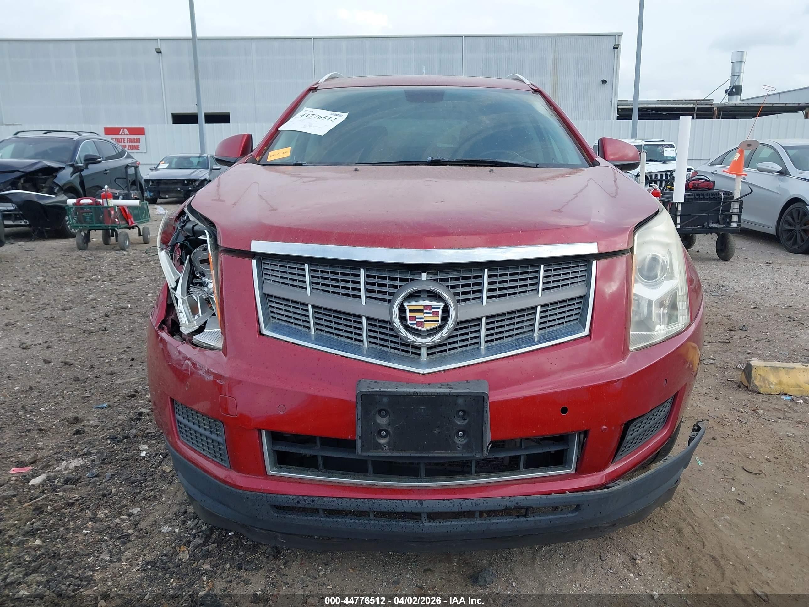 2011 Cadillac Srx Luxury Collection Red vin: 3GYFNAEY4BS571772