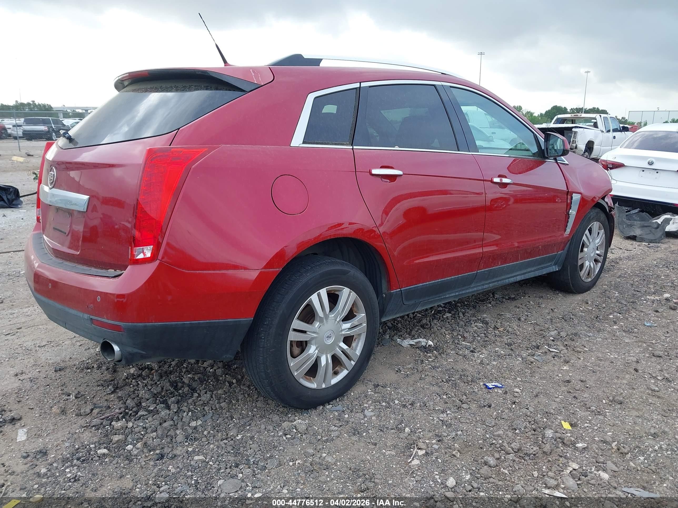 2011 Cadillac Srx Luxury Collection Red vin: 3GYFNAEY4BS571772