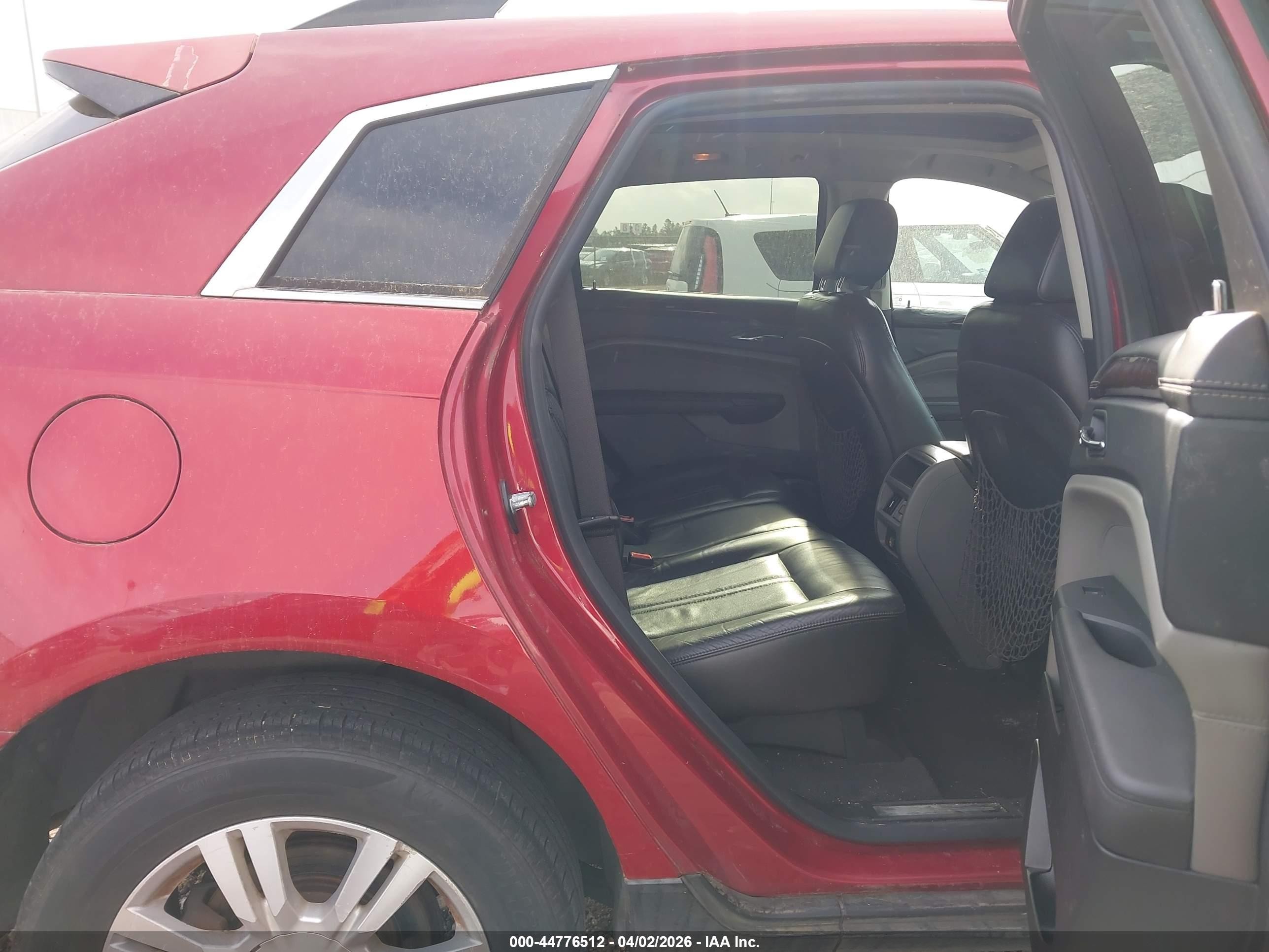 2011 Cadillac Srx Luxury Collection Red vin: 3GYFNAEY4BS571772