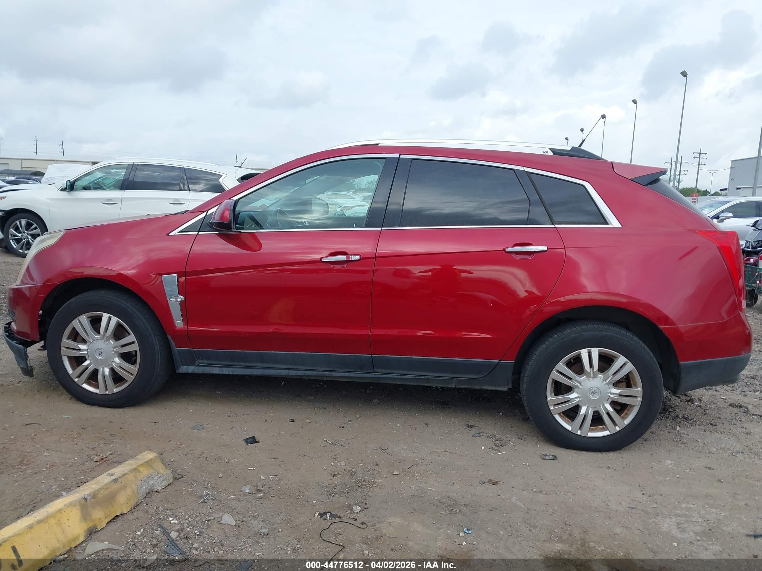 2011 Cadillac Srx Luxury Collection Red vin: 3GYFNAEY4BS571772