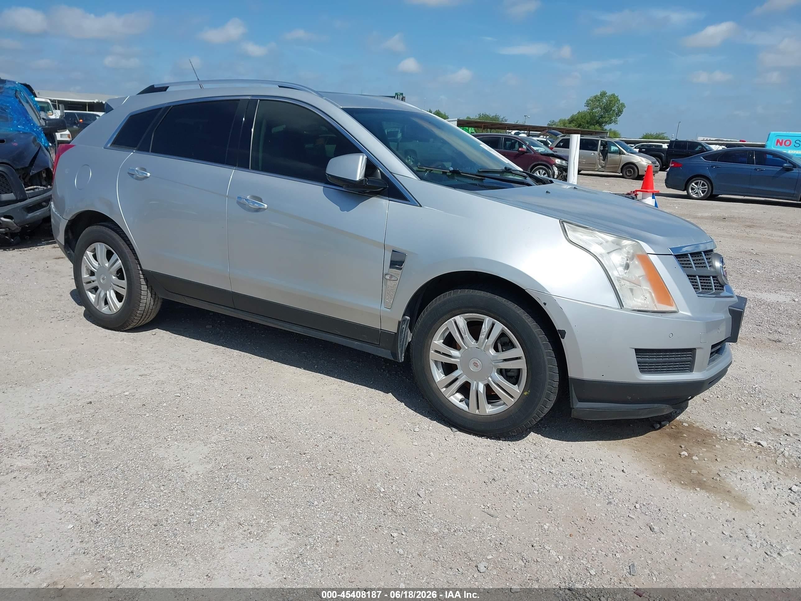 2011 Cadillac Srx Luxury Collection Silver vin: 3GYFNAEY4BS594386