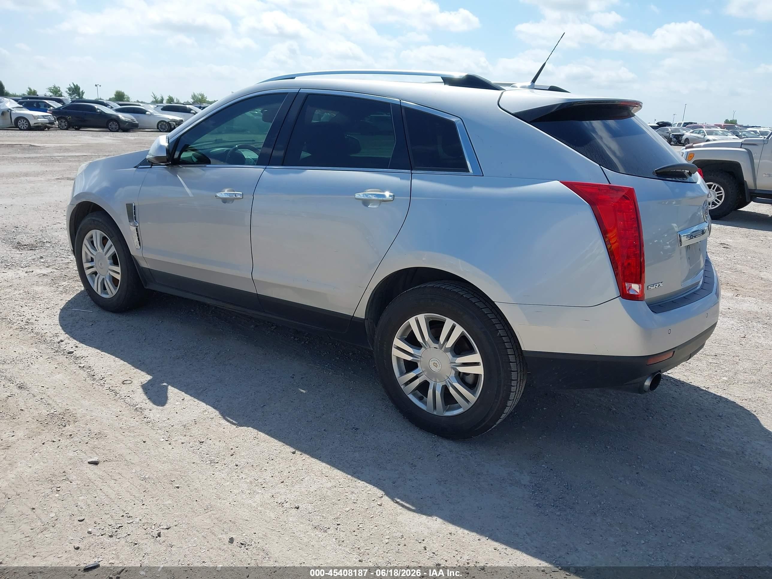 2011 Cadillac Srx Luxury Collection Silver vin: 3GYFNAEY4BS594386