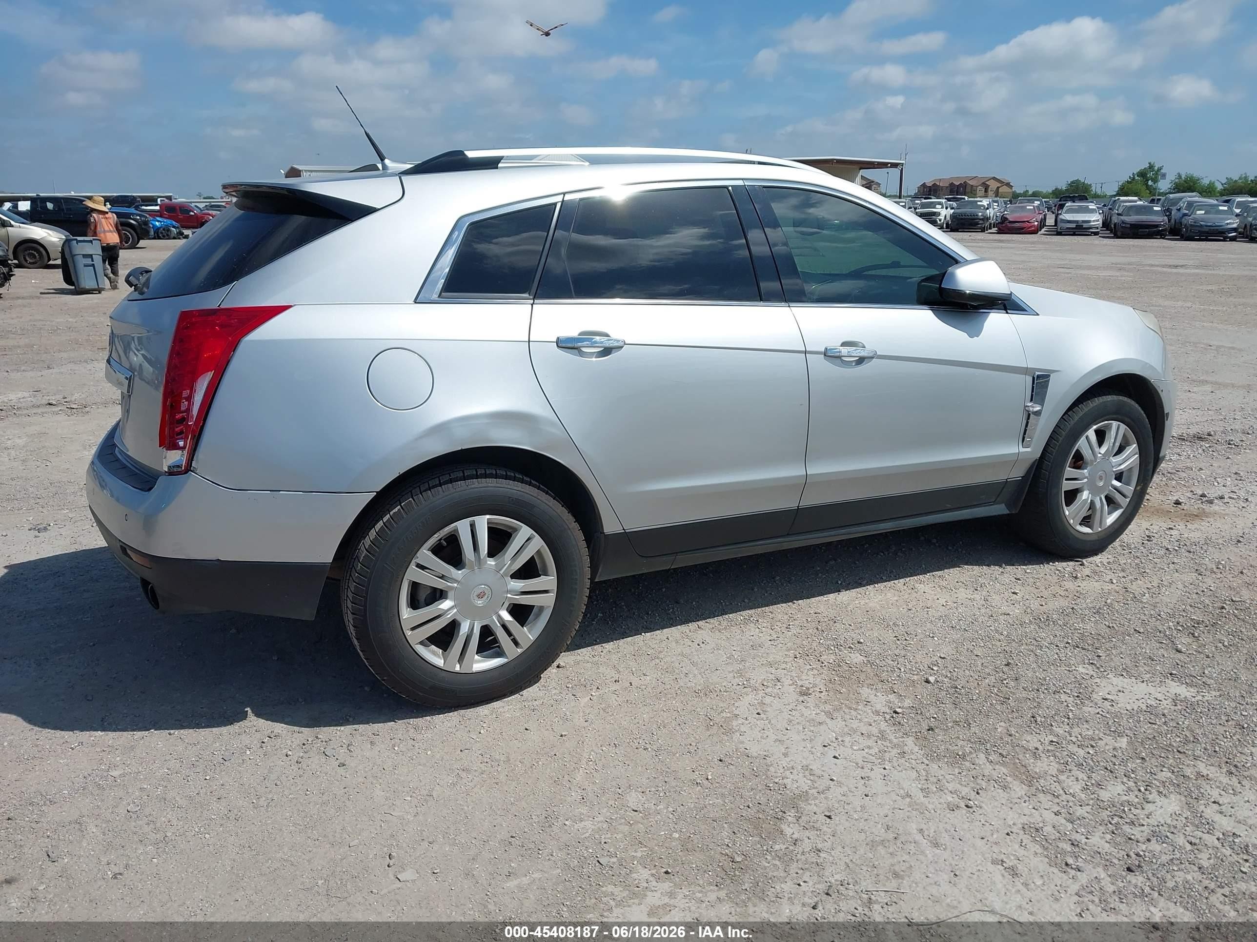 2011 Cadillac Srx Luxury Collection Silver vin: 3GYFNAEY4BS594386