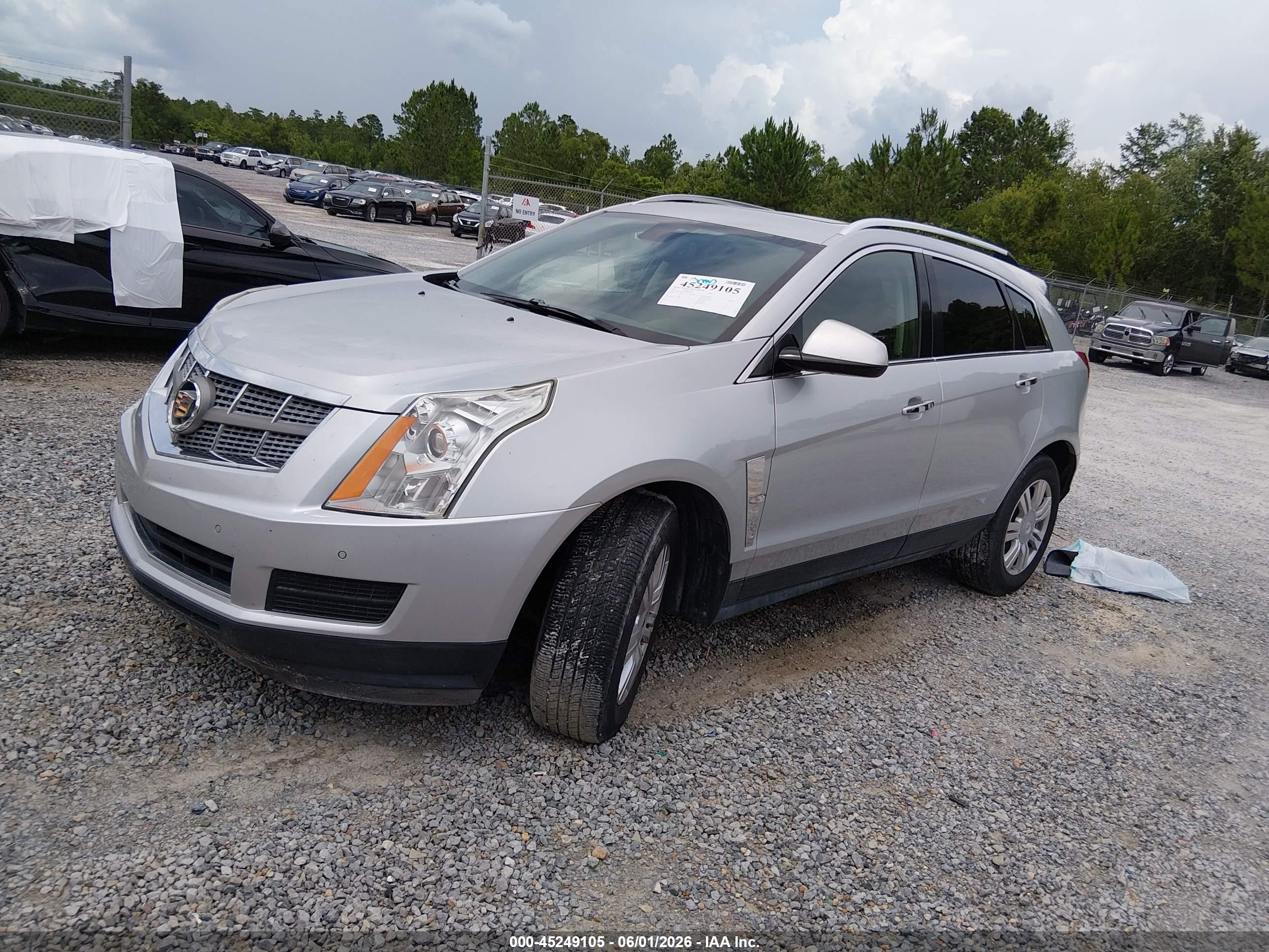 2011 Cadillac Srx Luxury Collection Silver vin: 3GYFNAEY4BS603149