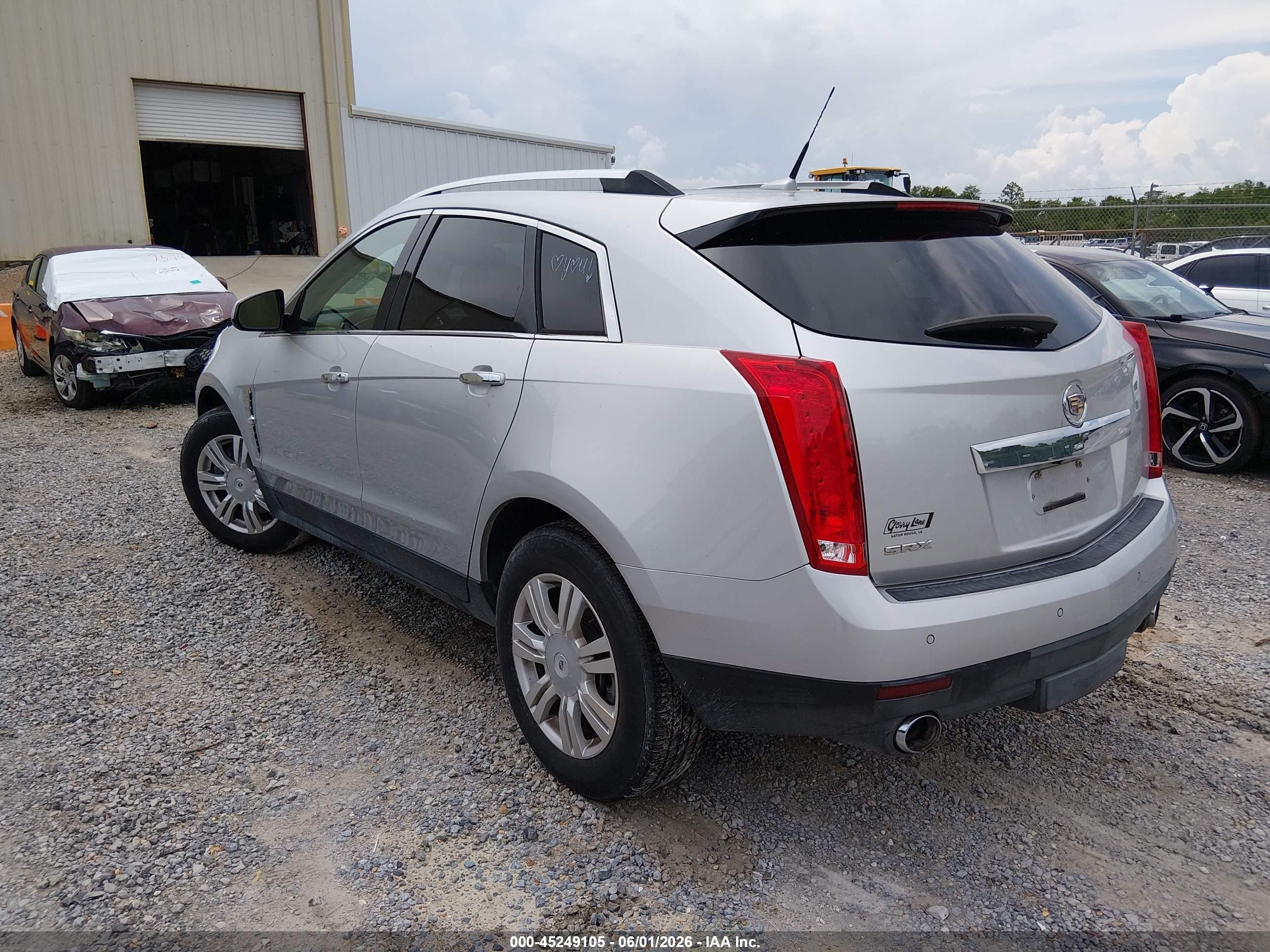 2011 Cadillac Srx Luxury Collection Silver vin: 3GYFNAEY4BS603149