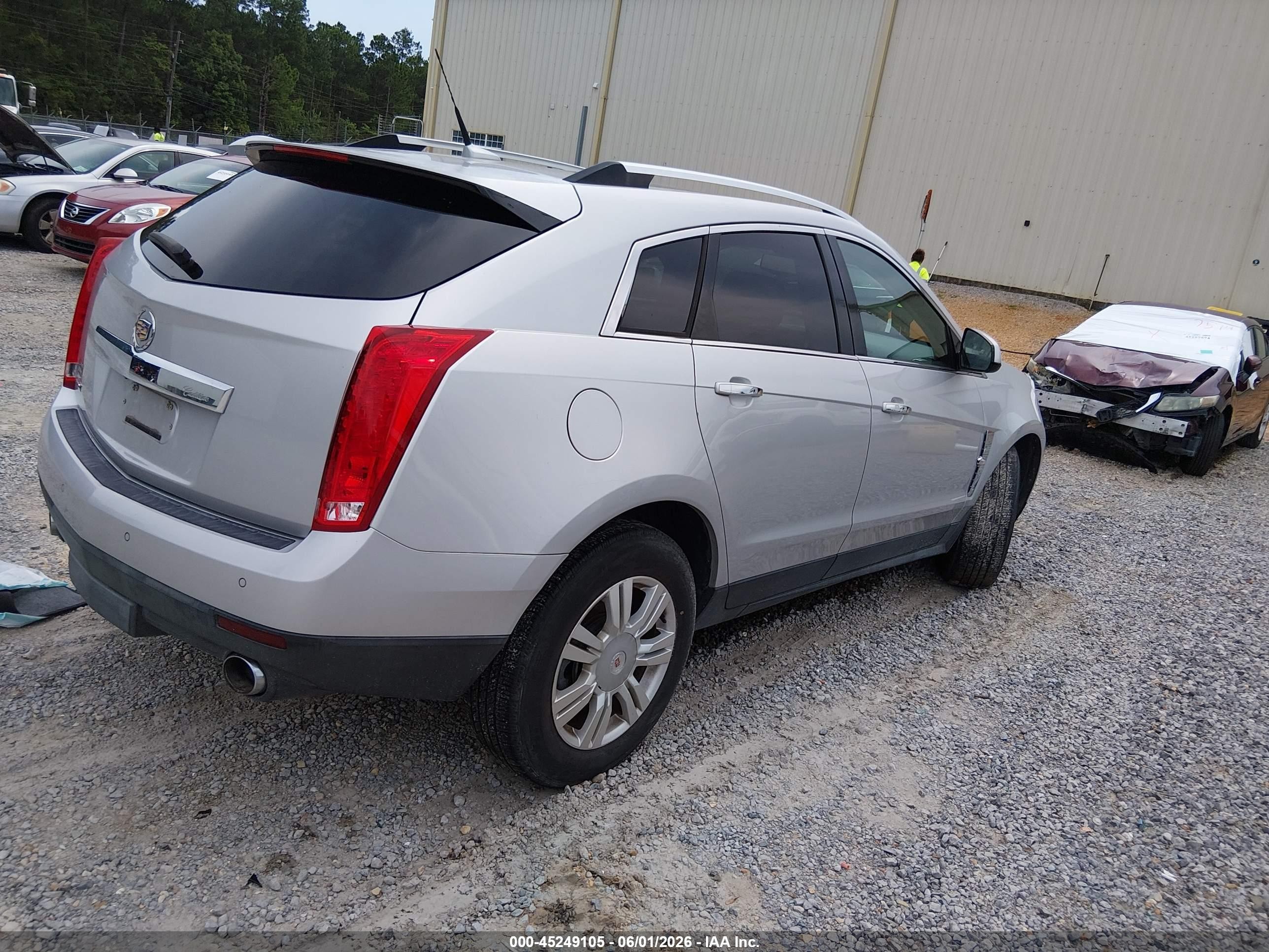 2011 Cadillac Srx Luxury Collection Silver vin: 3GYFNAEY4BS603149