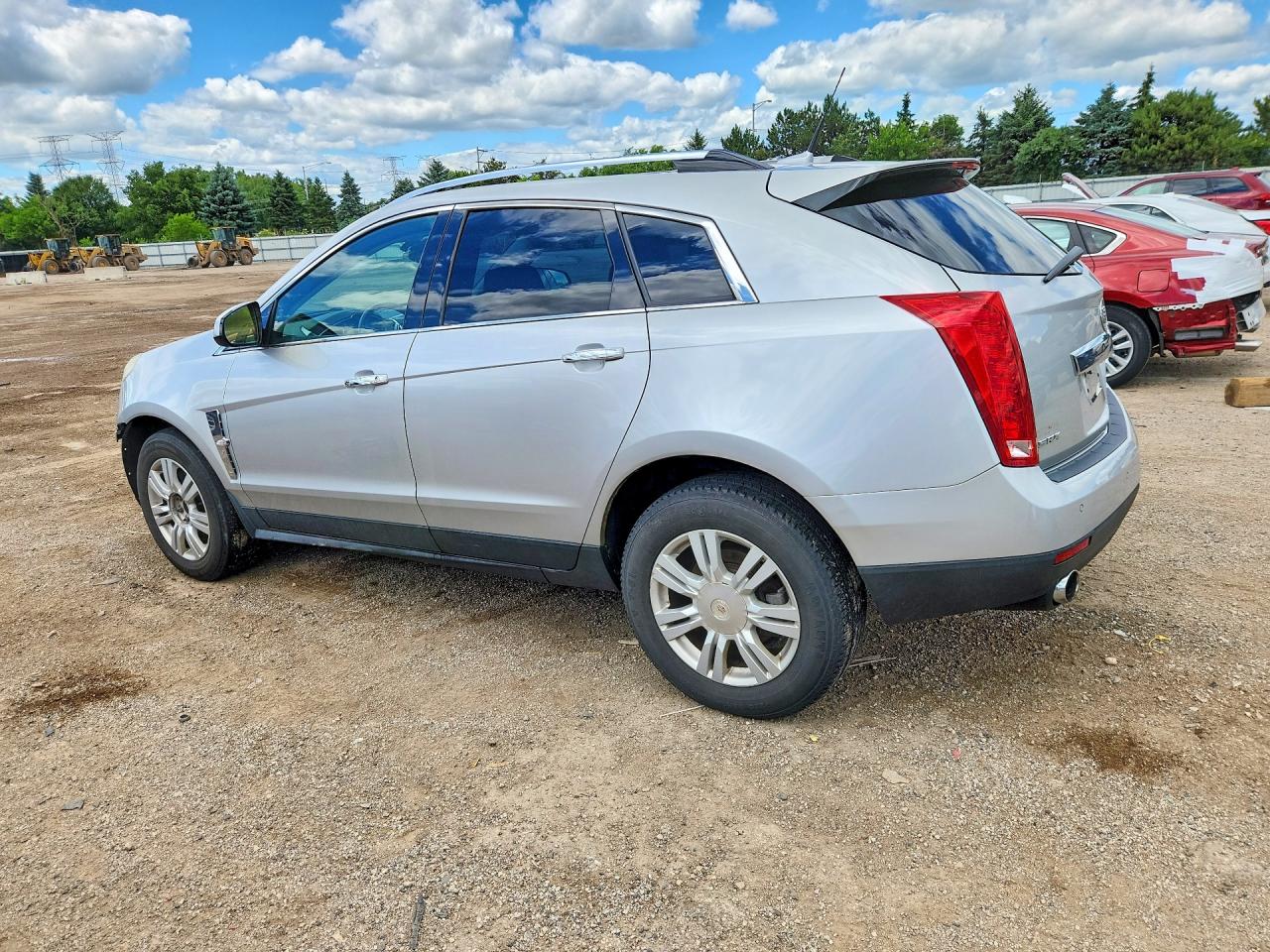 2010 Cadillac Srx Luxury Collection Silver vin: 3GYFNAEY5AS517590