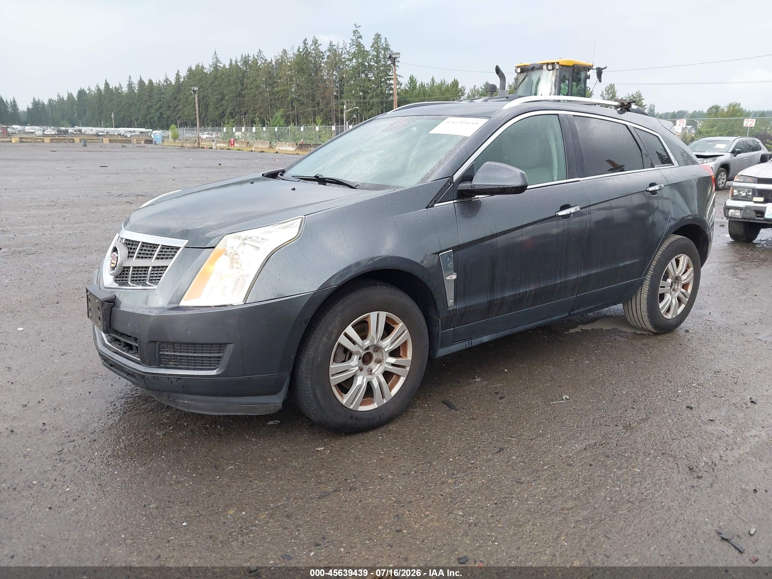 2010 Cadillac Srx Luxury Collection Dark Blue vin: 3GYFNAEY5AS522322