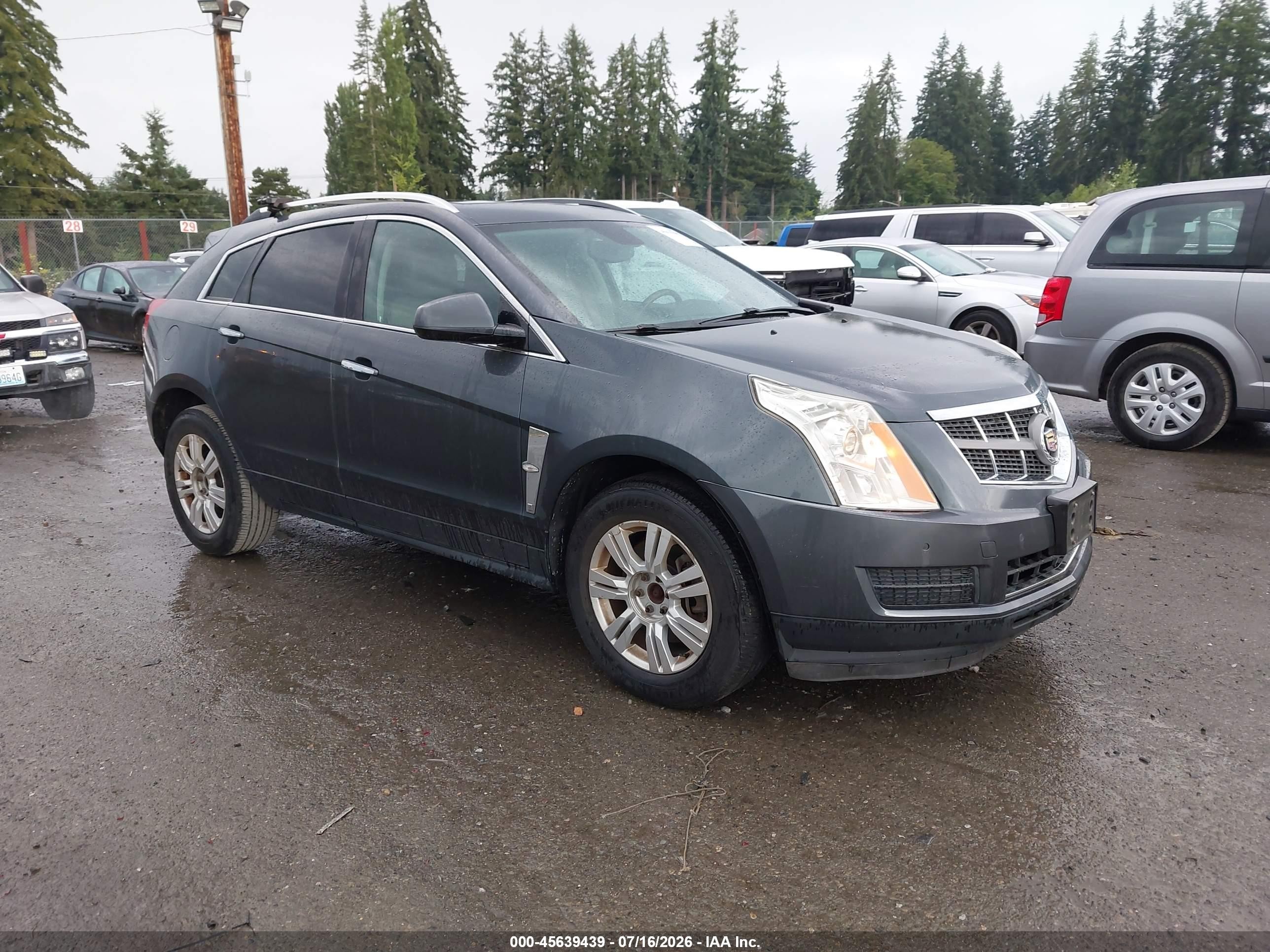 2010 Cadillac Srx Luxury Collection Dark Blue vin: 3GYFNAEY5AS522322