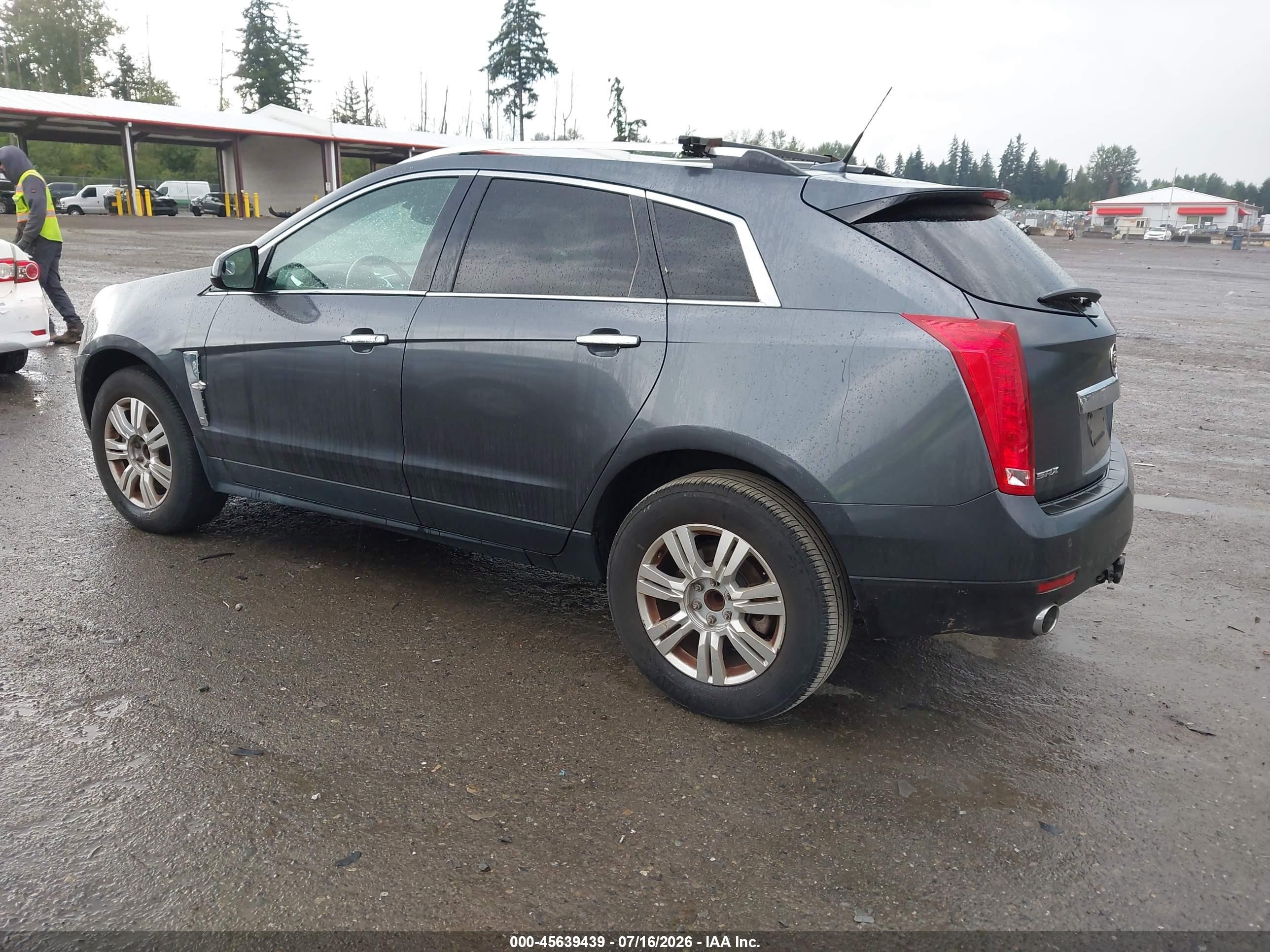 2010 Cadillac Srx Luxury Collection Dark Blue vin: 3GYFNAEY5AS522322