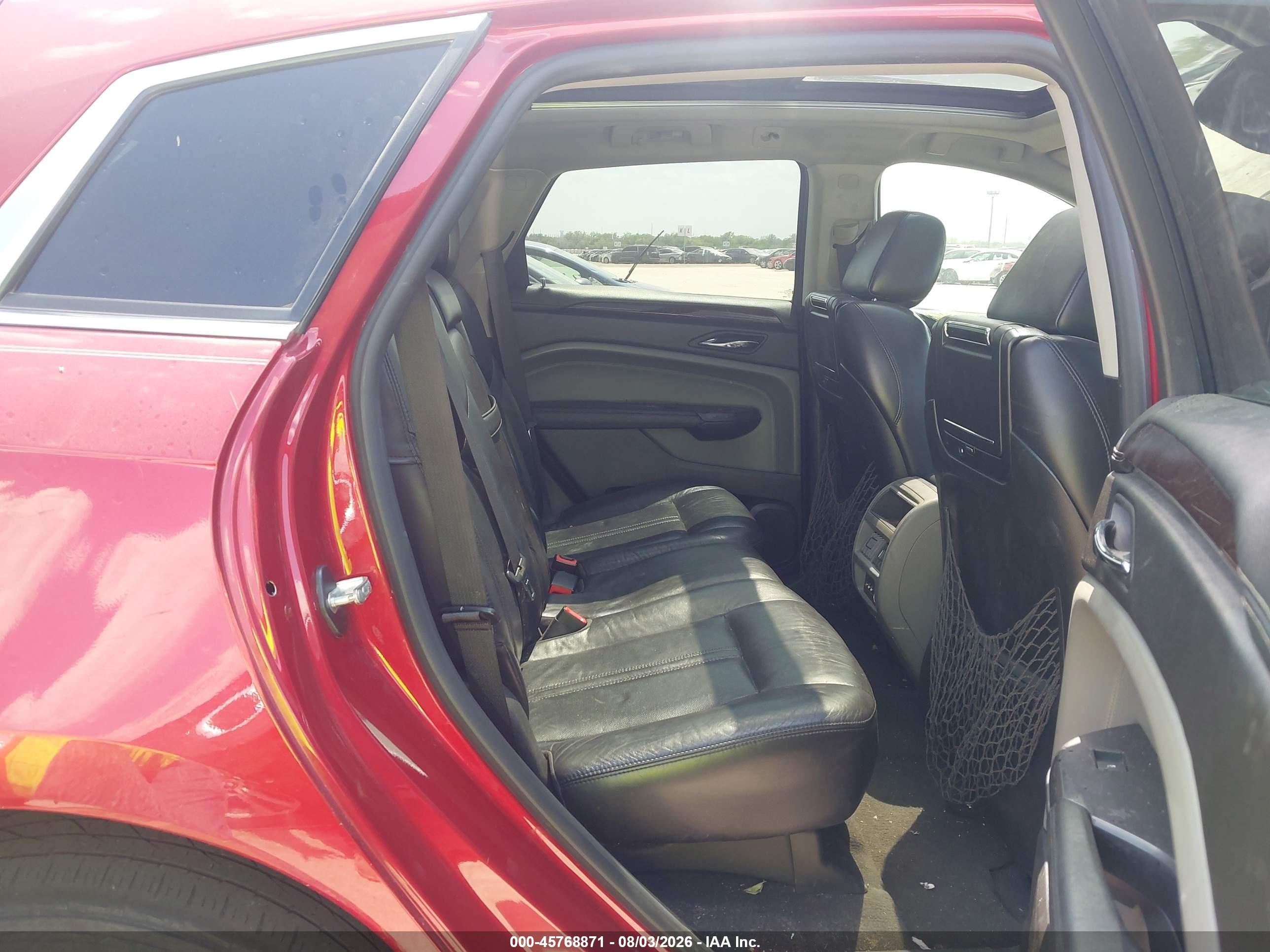 2010 Cadillac Srx Luxury Collection Maroon vin: 3GYFNAEY5AS542859