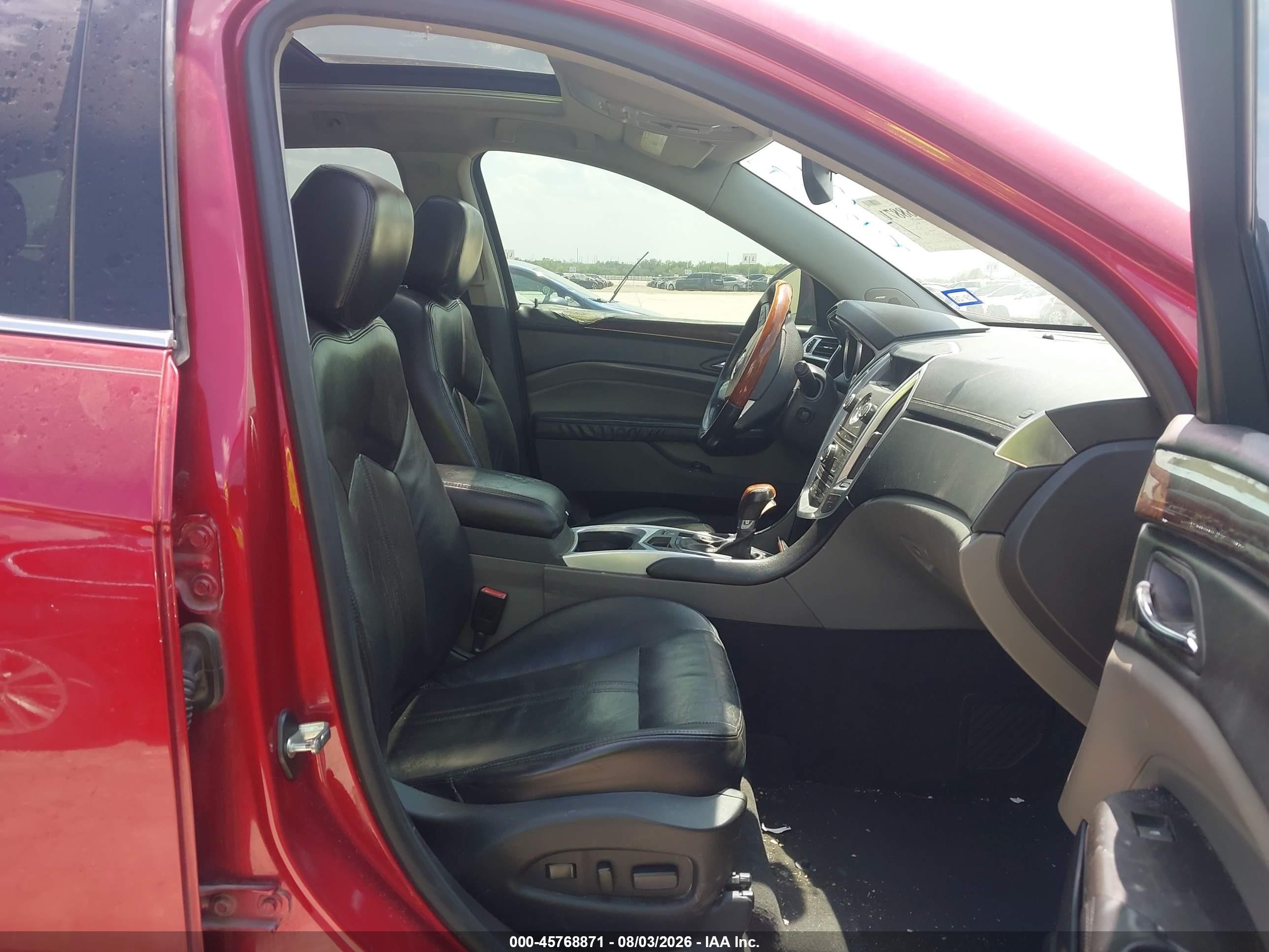 2010 Cadillac Srx Luxury Collection Maroon vin: 3GYFNAEY5AS542859