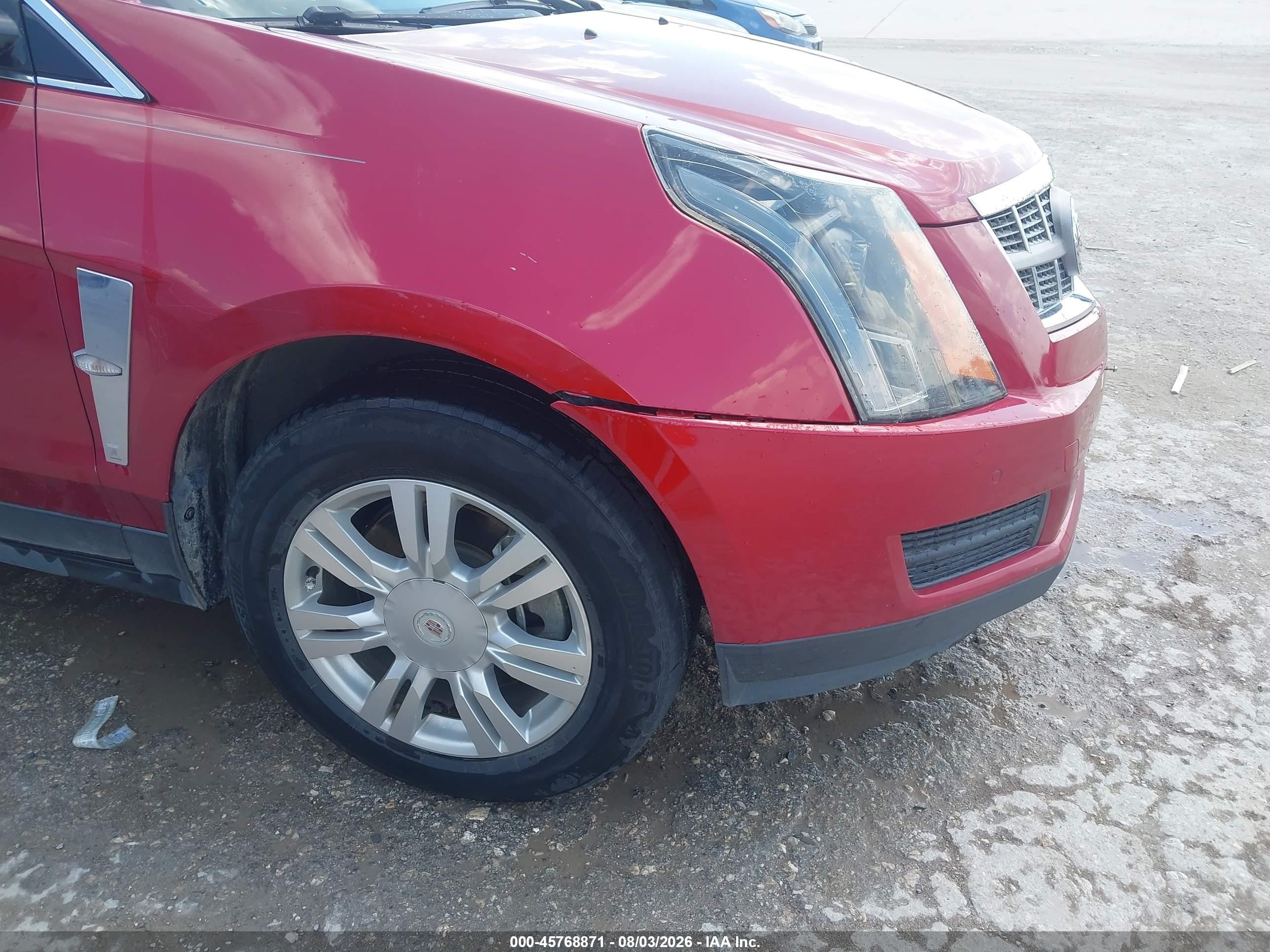 2010 Cadillac Srx Luxury Collection Maroon vin: 3GYFNAEY5AS542859