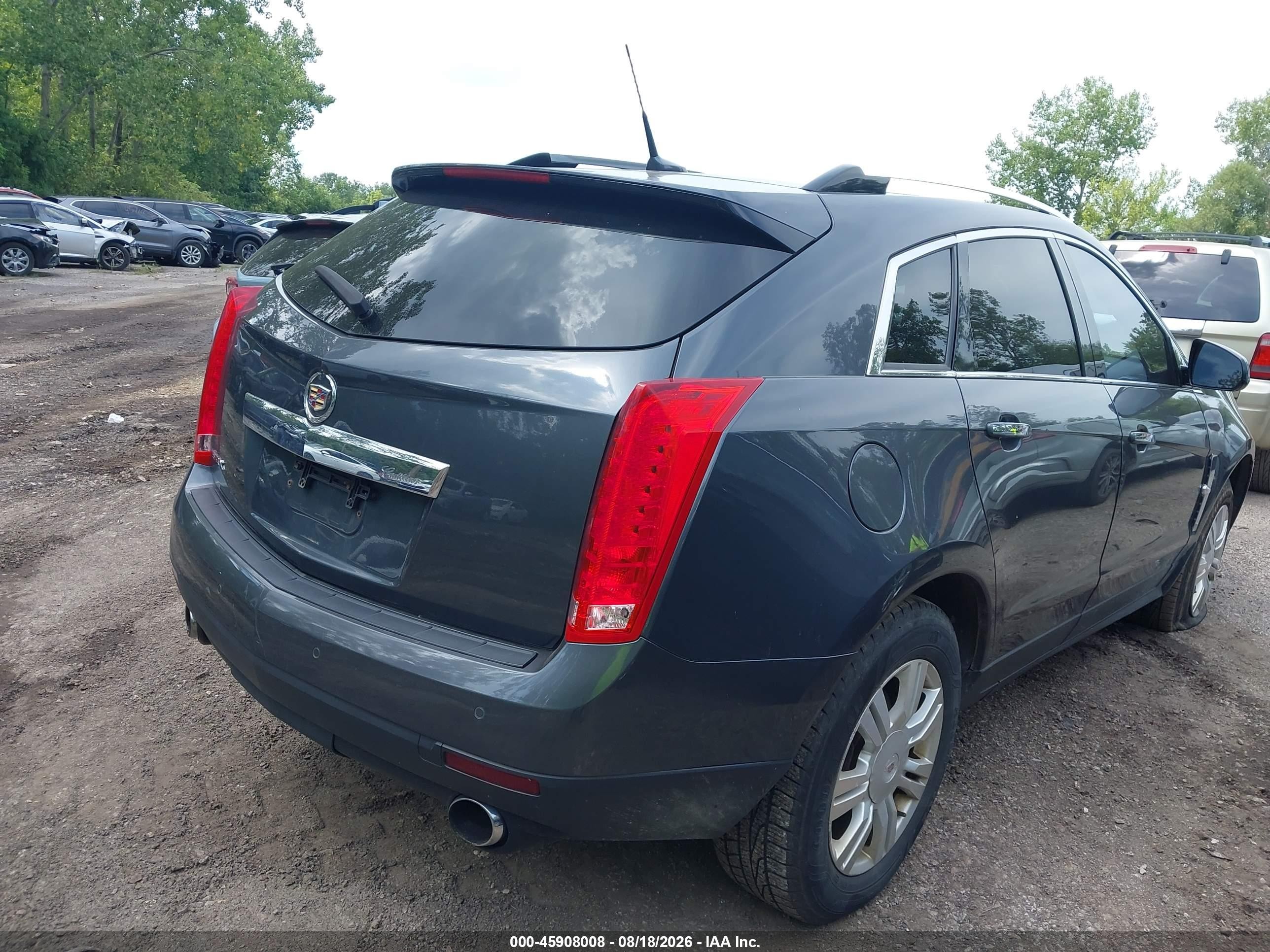 2010 Cadillac Srx Luxury Collection Gray vin: 3GYFNAEY5AS545308