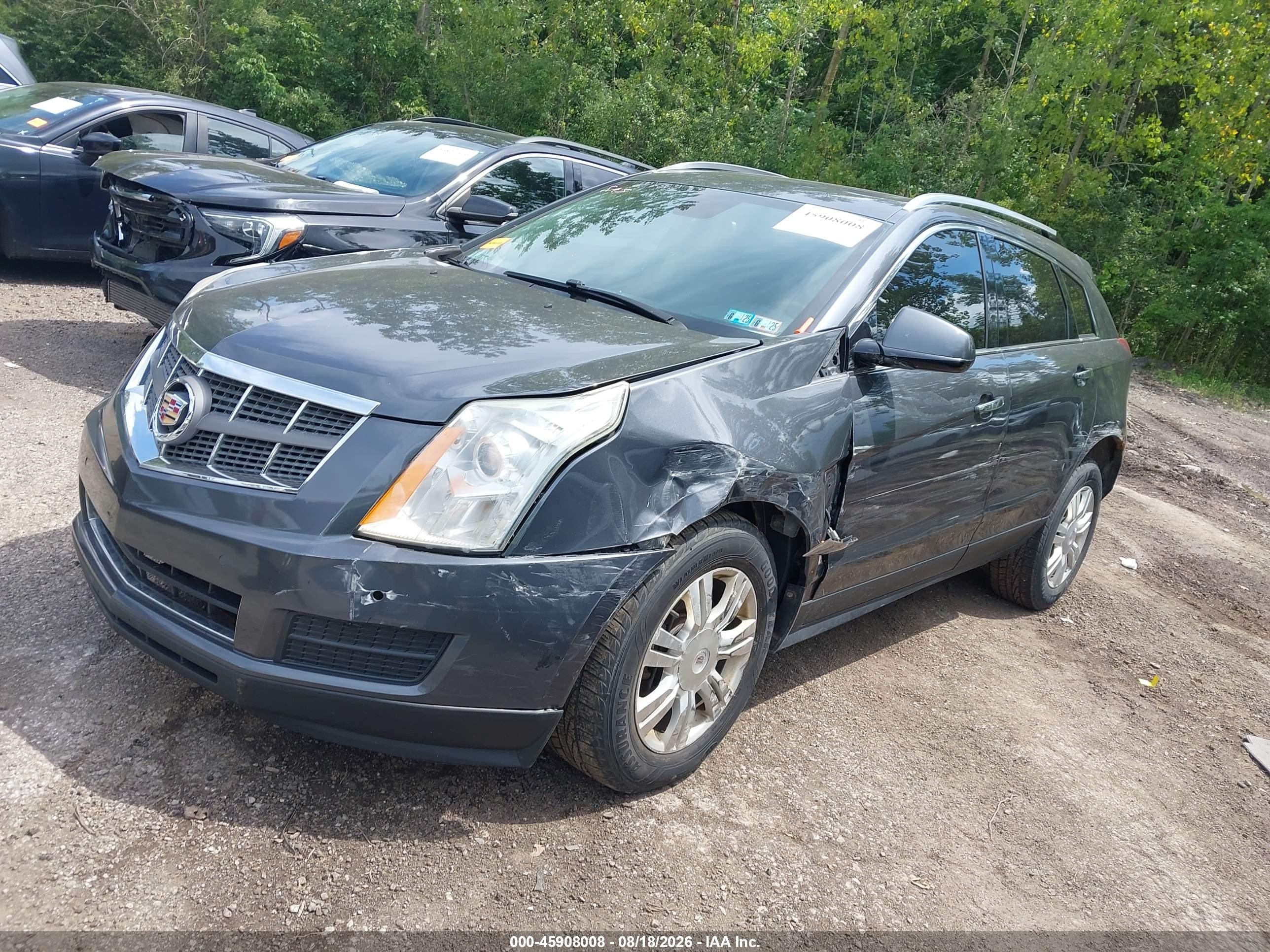 2010 Cadillac Srx Luxury Collection Gray vin: 3GYFNAEY5AS545308