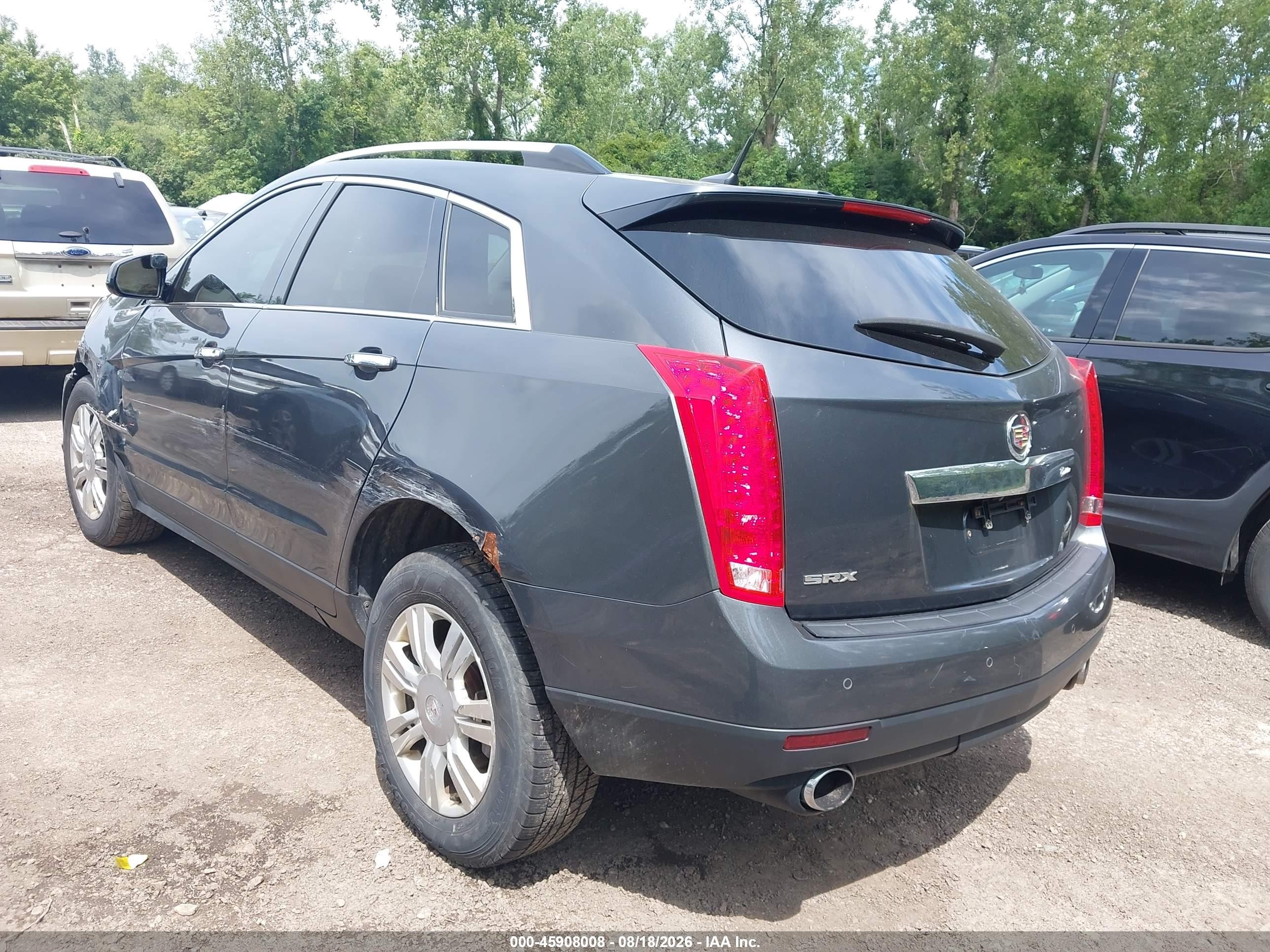 2010 Cadillac Srx Luxury Collection Gray vin: 3GYFNAEY5AS545308