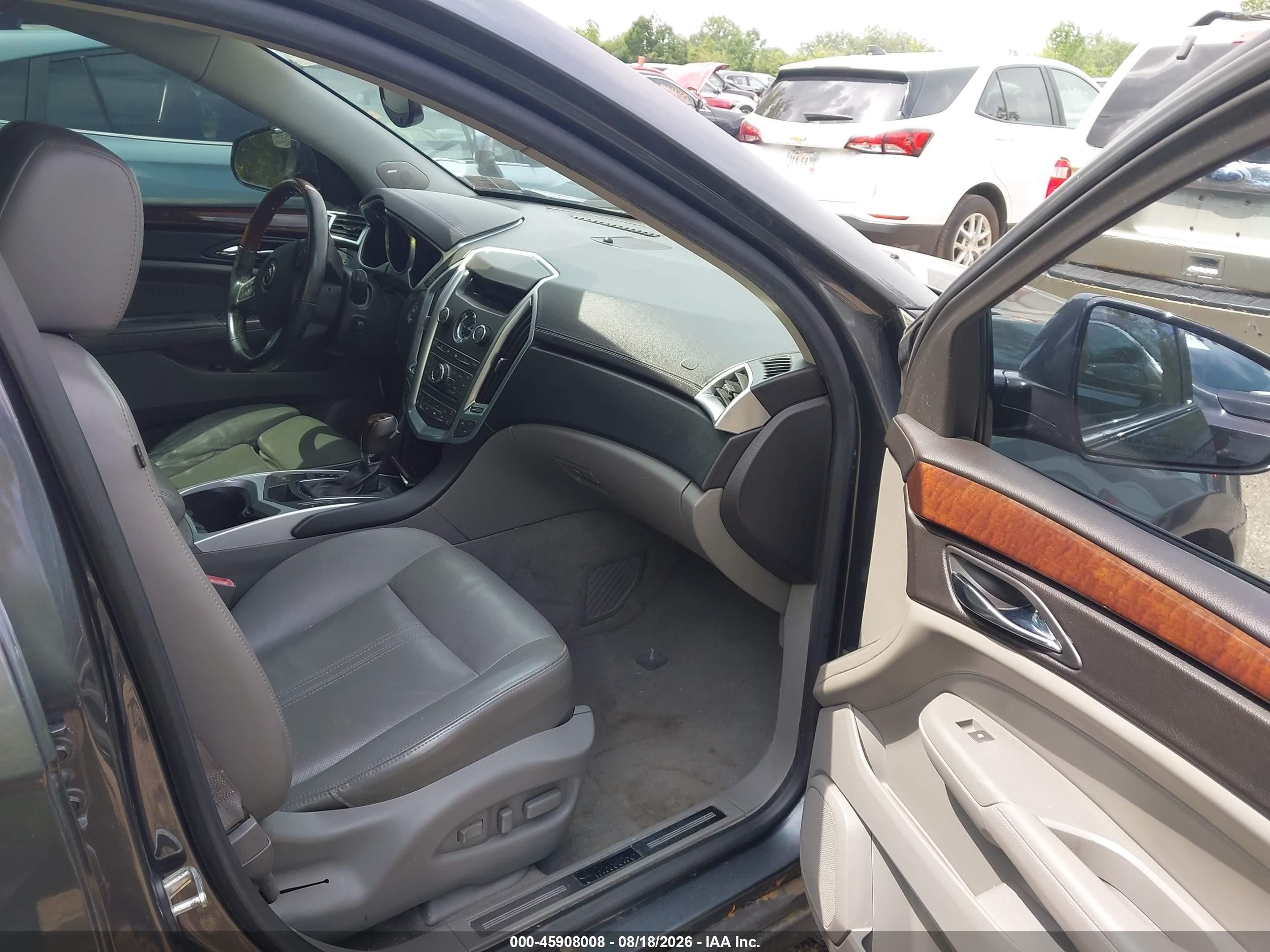 2010 Cadillac Srx Luxury Collection Gray vin: 3GYFNAEY5AS545308
