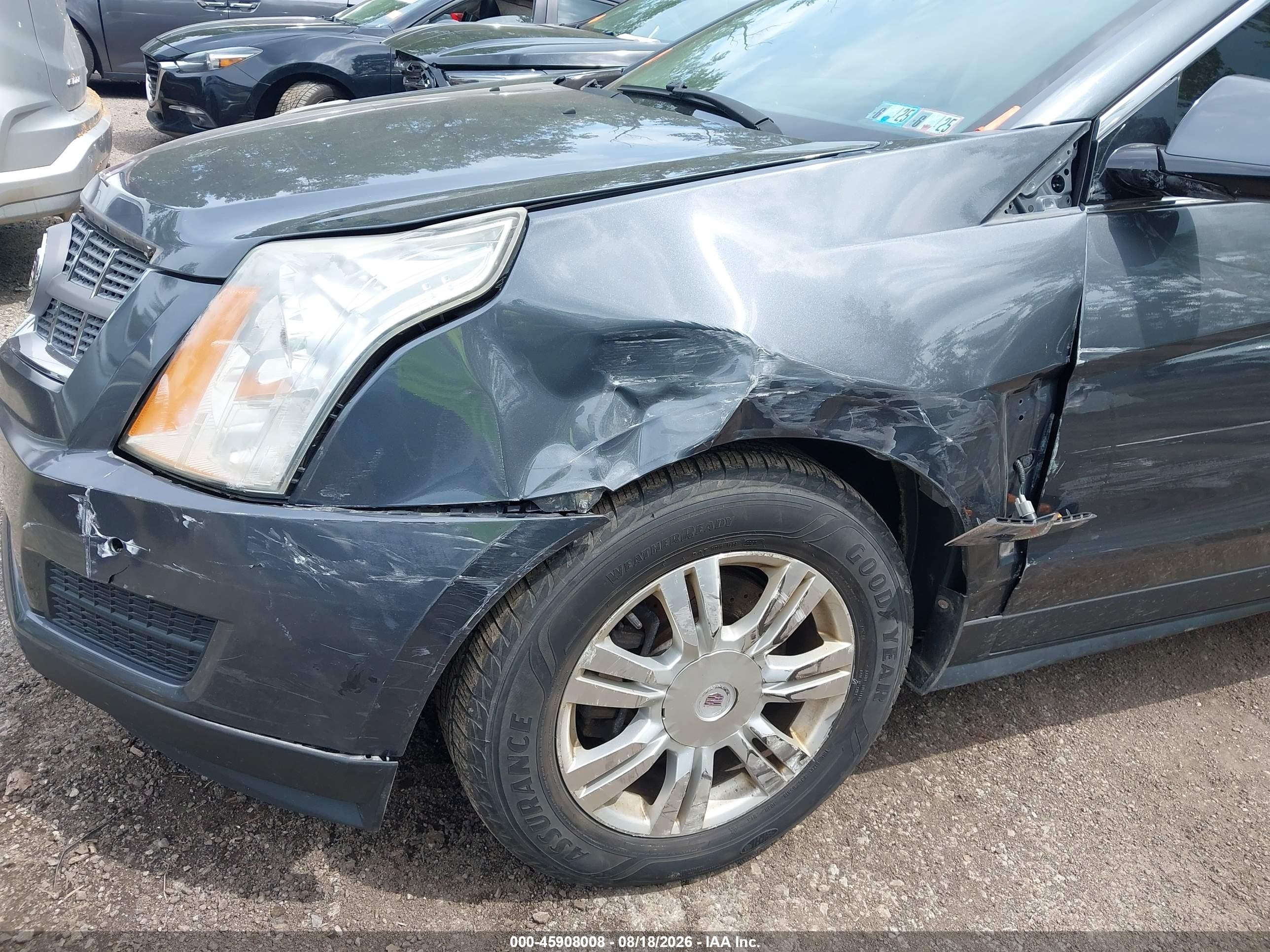2010 Cadillac Srx Luxury Collection Gray vin: 3GYFNAEY5AS545308