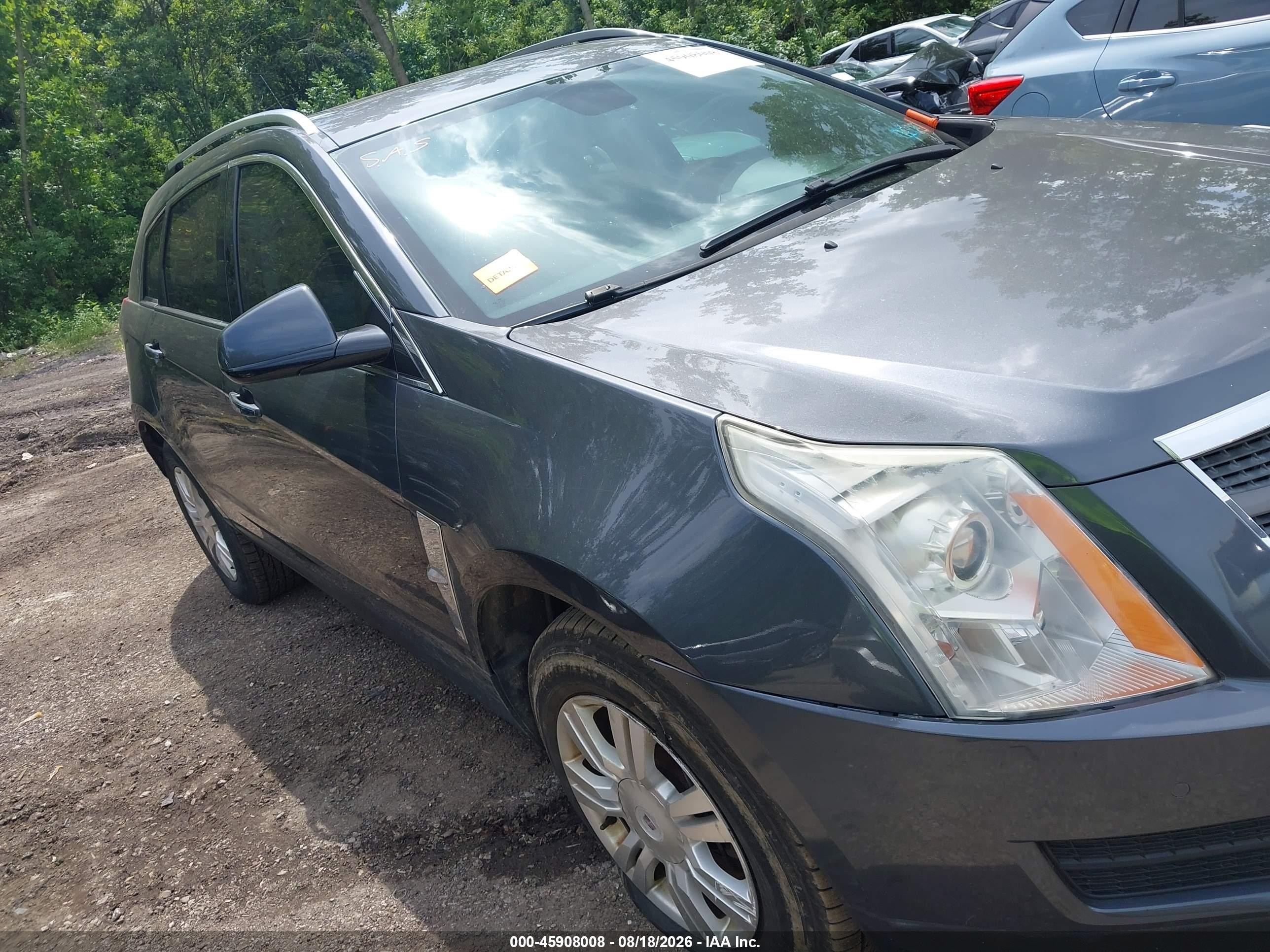 2010 Cadillac Srx Luxury Collection Gray vin: 3GYFNAEY5AS545308