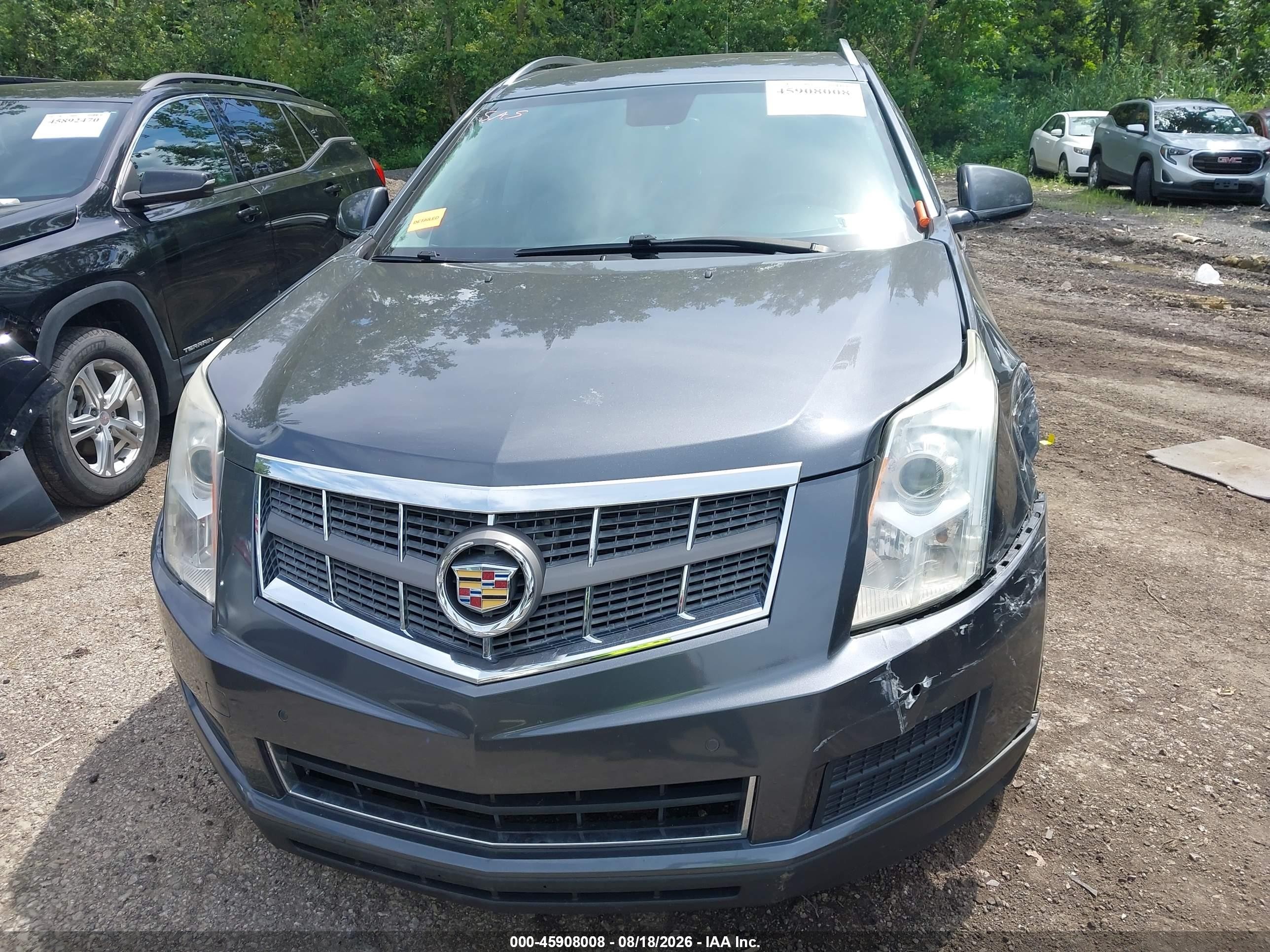 2010 Cadillac Srx Luxury Collection Gray vin: 3GYFNAEY5AS545308